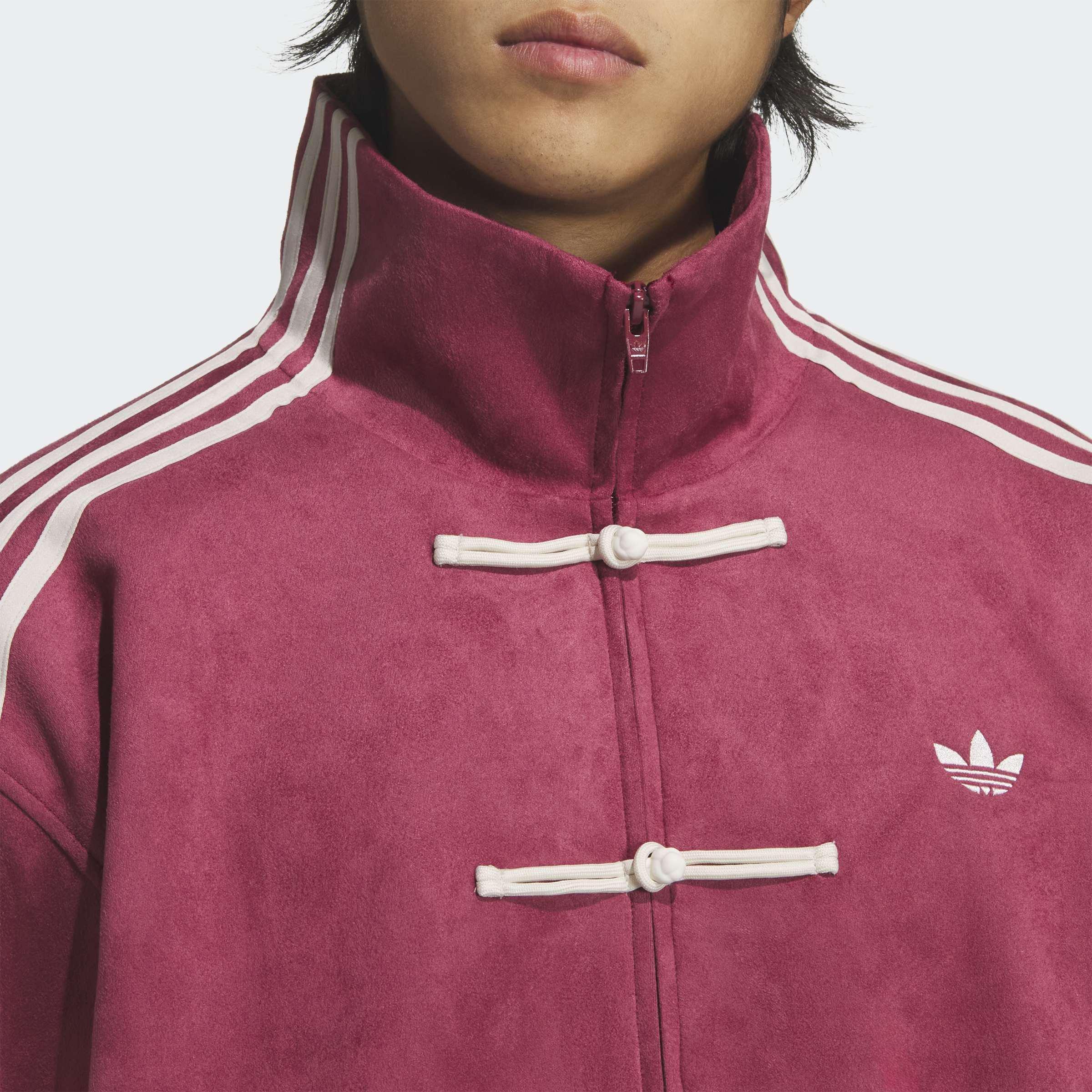 Unisex Chinese New Year Jacket, Red, A701_ONE, large image number 3