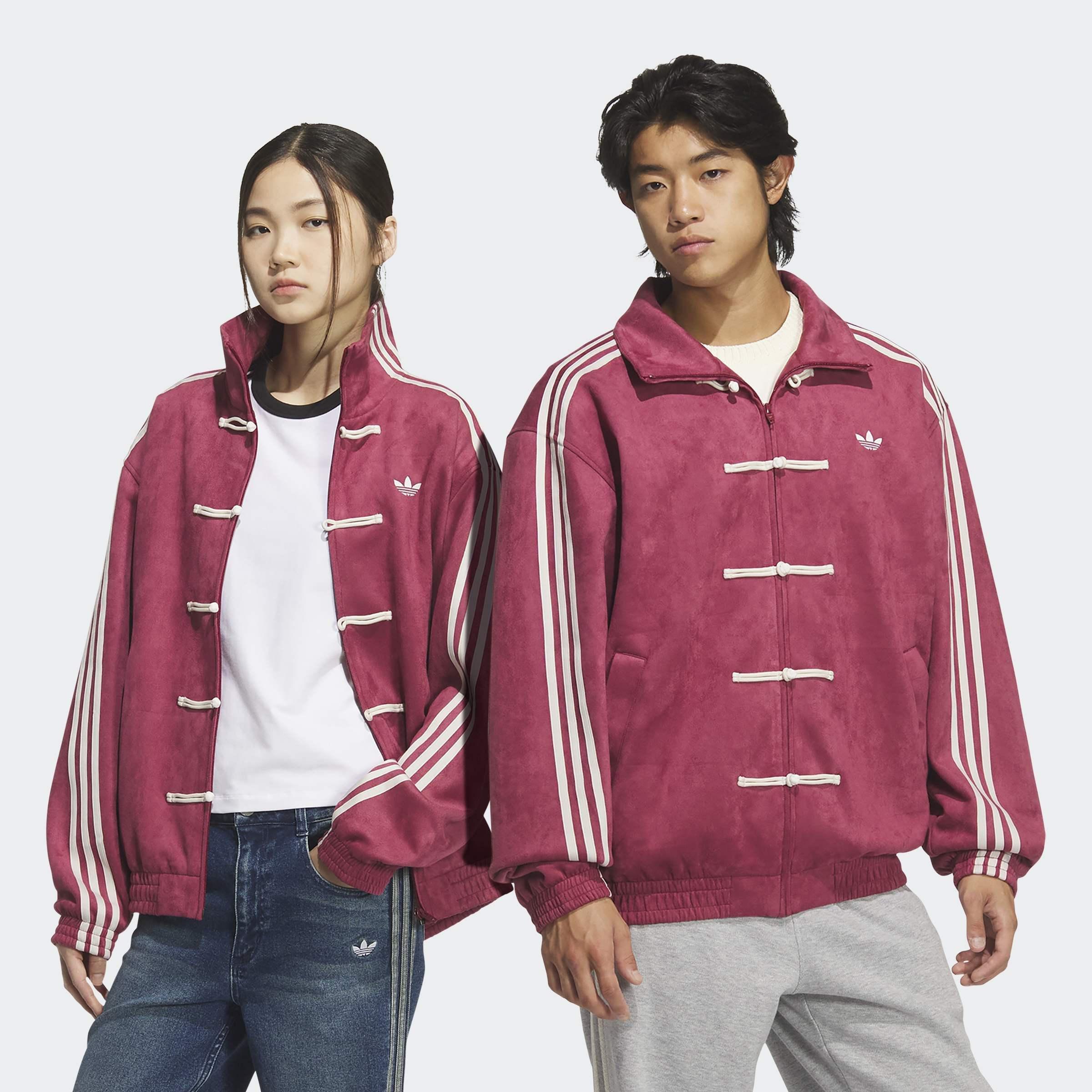 Unisex Chinese New Year Jacket, Red, A701_ONE, large image number 6
