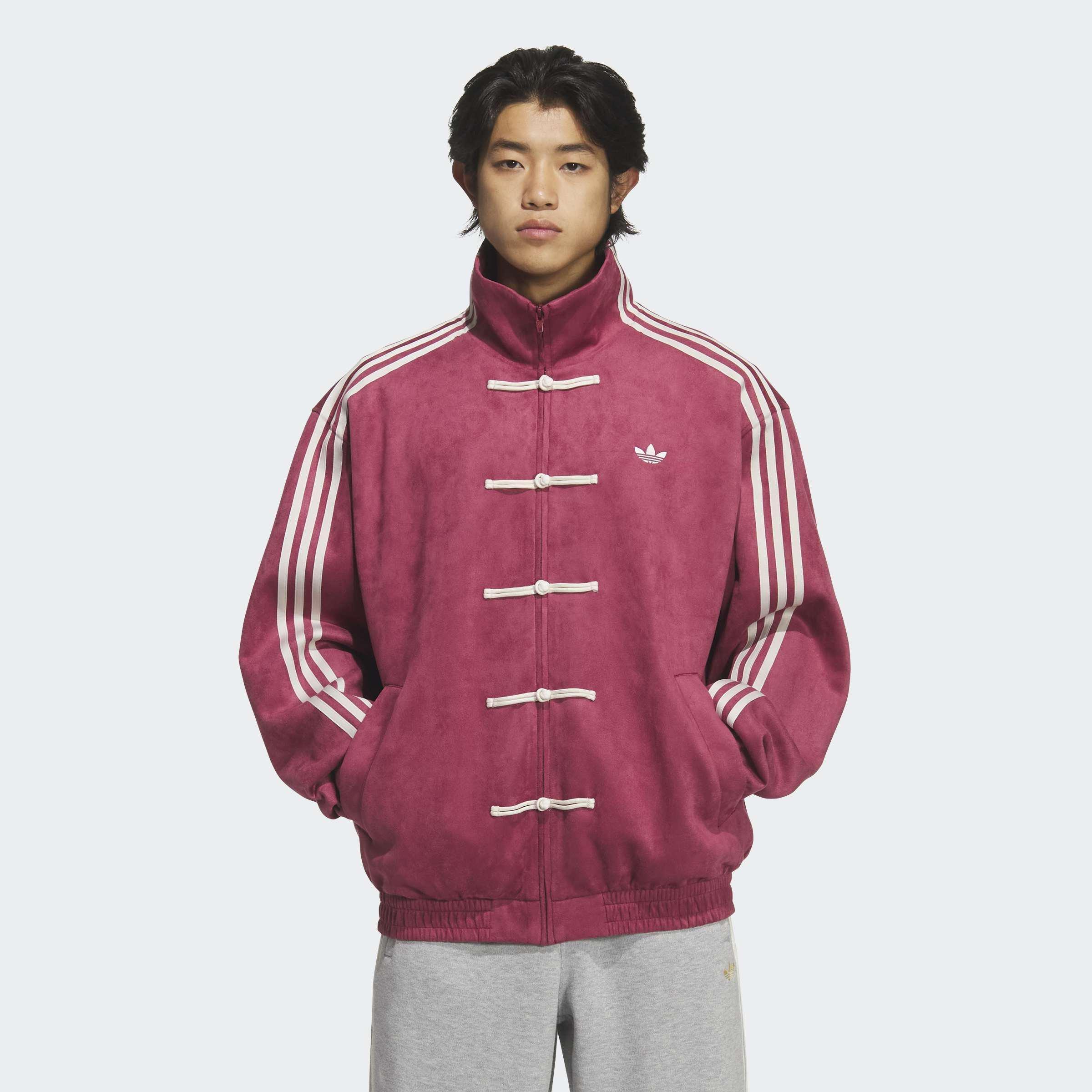 Unisex Chinese New Year Jacket, Red, A701_ONE, large image number 7
