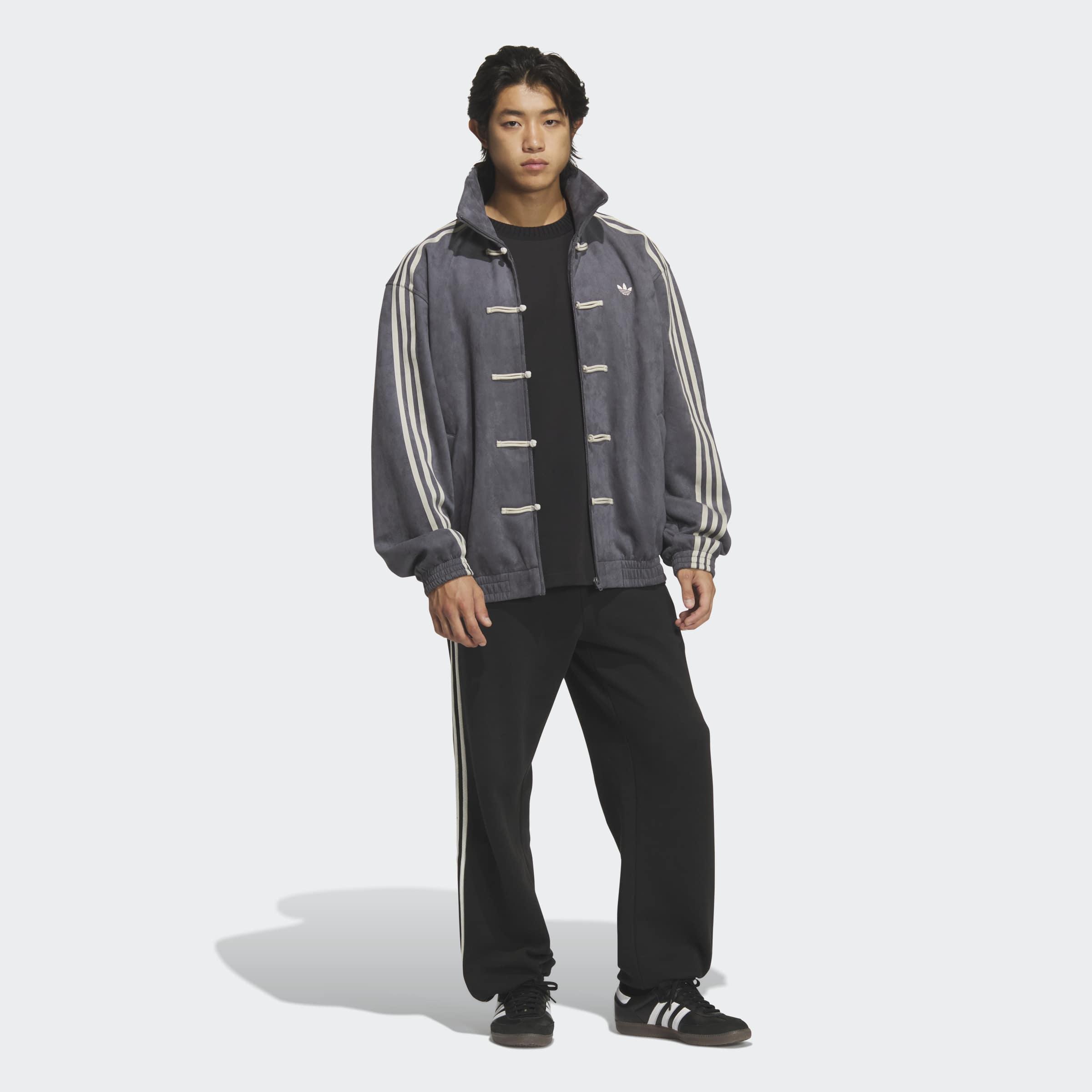 Unisex Chinese New Year Jacket, Grey, A701_ONE, large image number 5