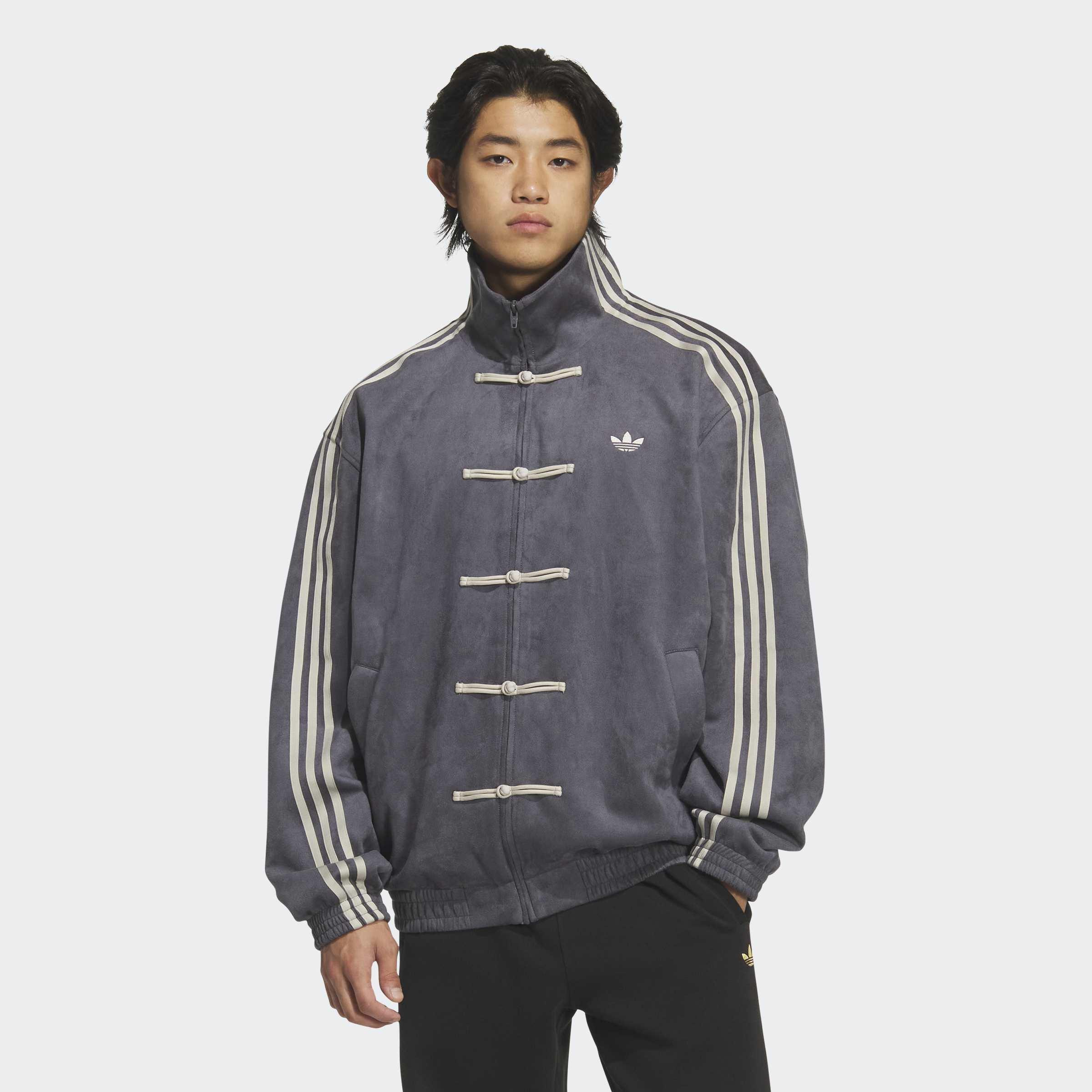 Unisex Chinese New Year Jacket, Grey, A701_ONE, large image number 6