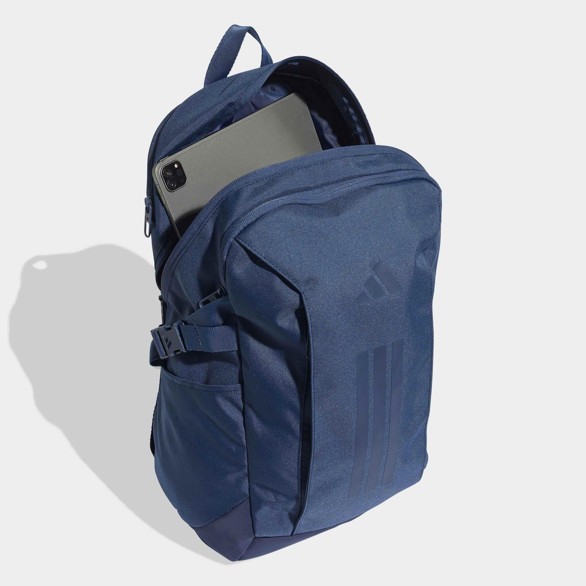 Unisex Adidas Primelift Backpack, Blue, A701_ONE, large image number 3