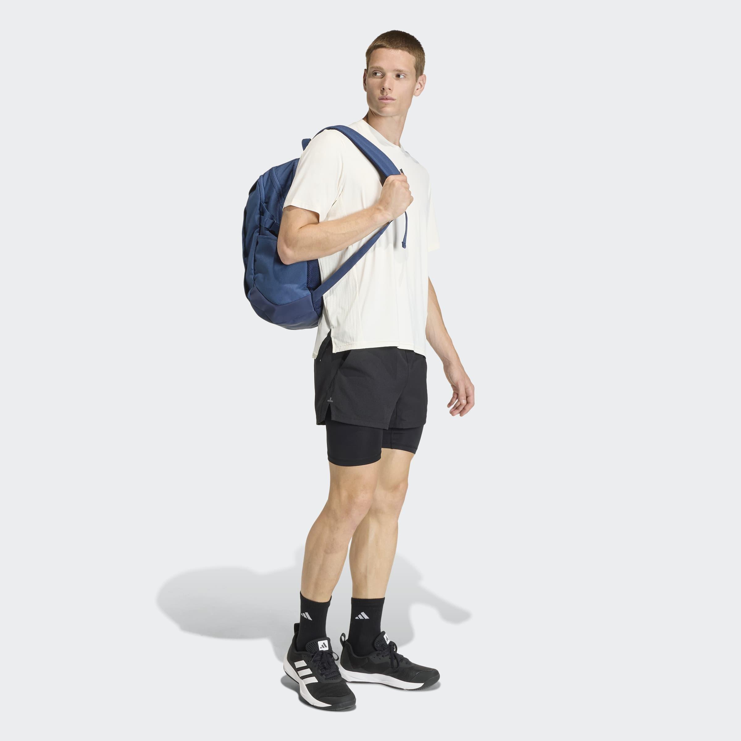 Unisex Adidas Primelift Backpack, Blue, A701_ONE, large image number 7
