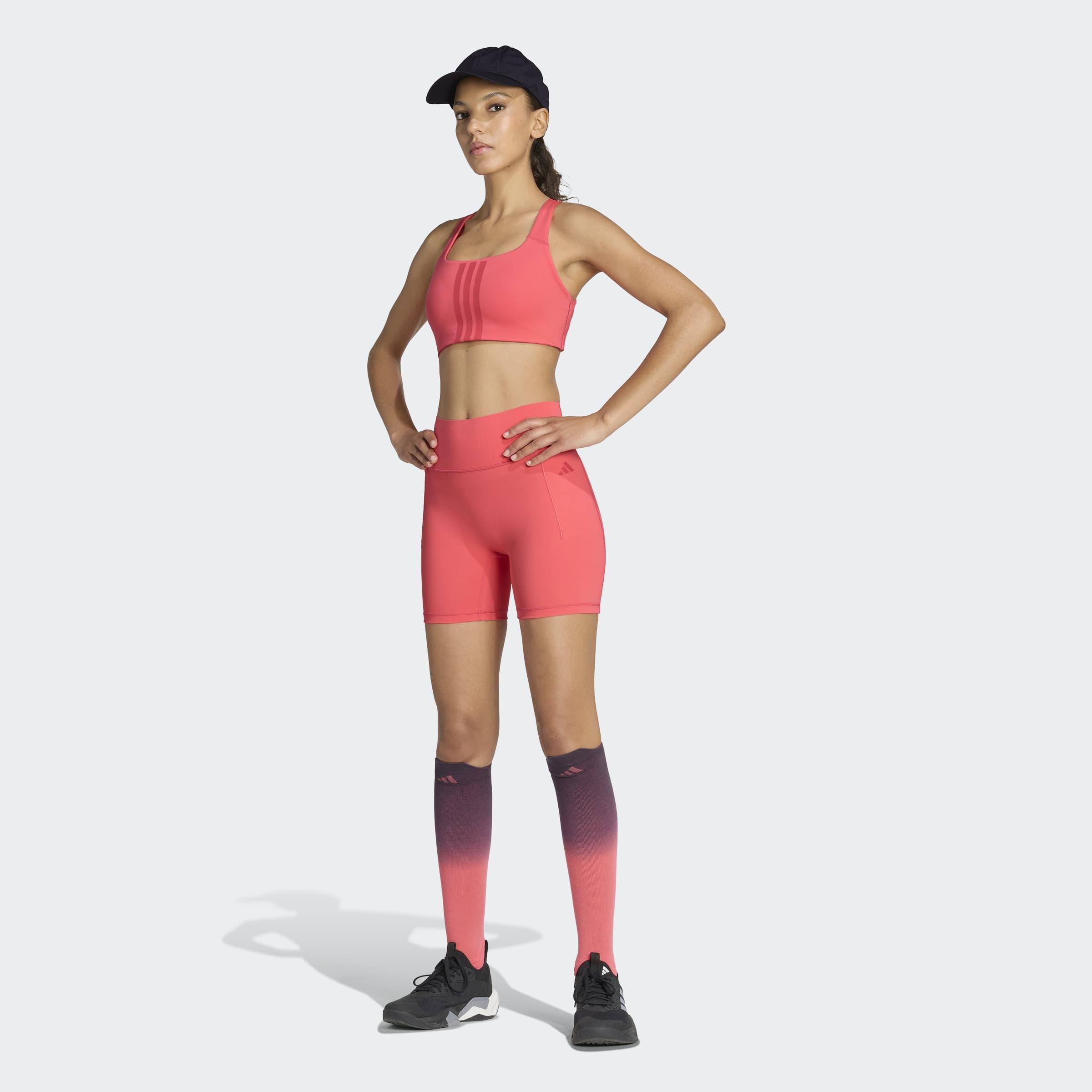 Optime Short Leggings, Pink, A701_ONE, large image number 6