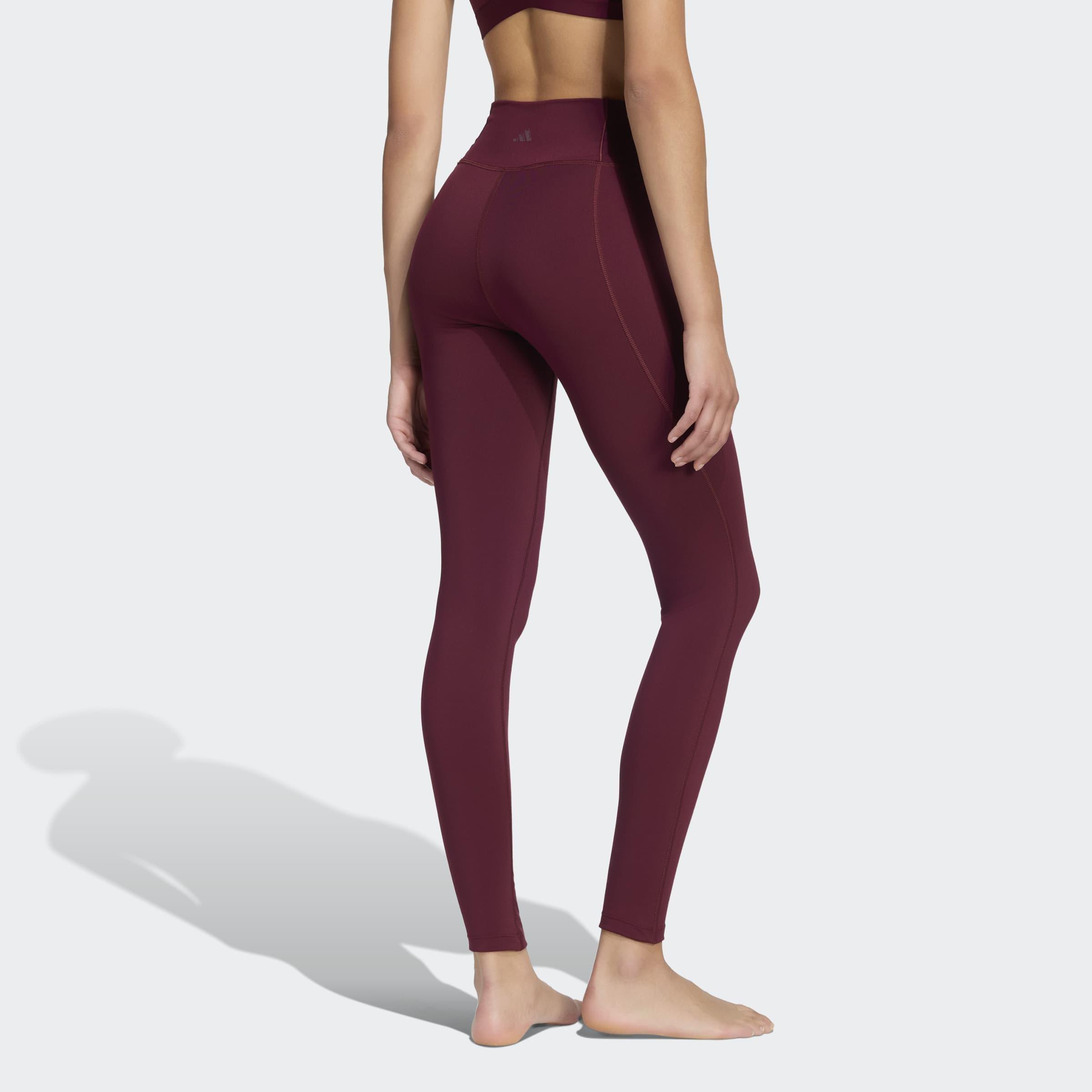 All Me Essentials Full-Length Leggings, Burgundy