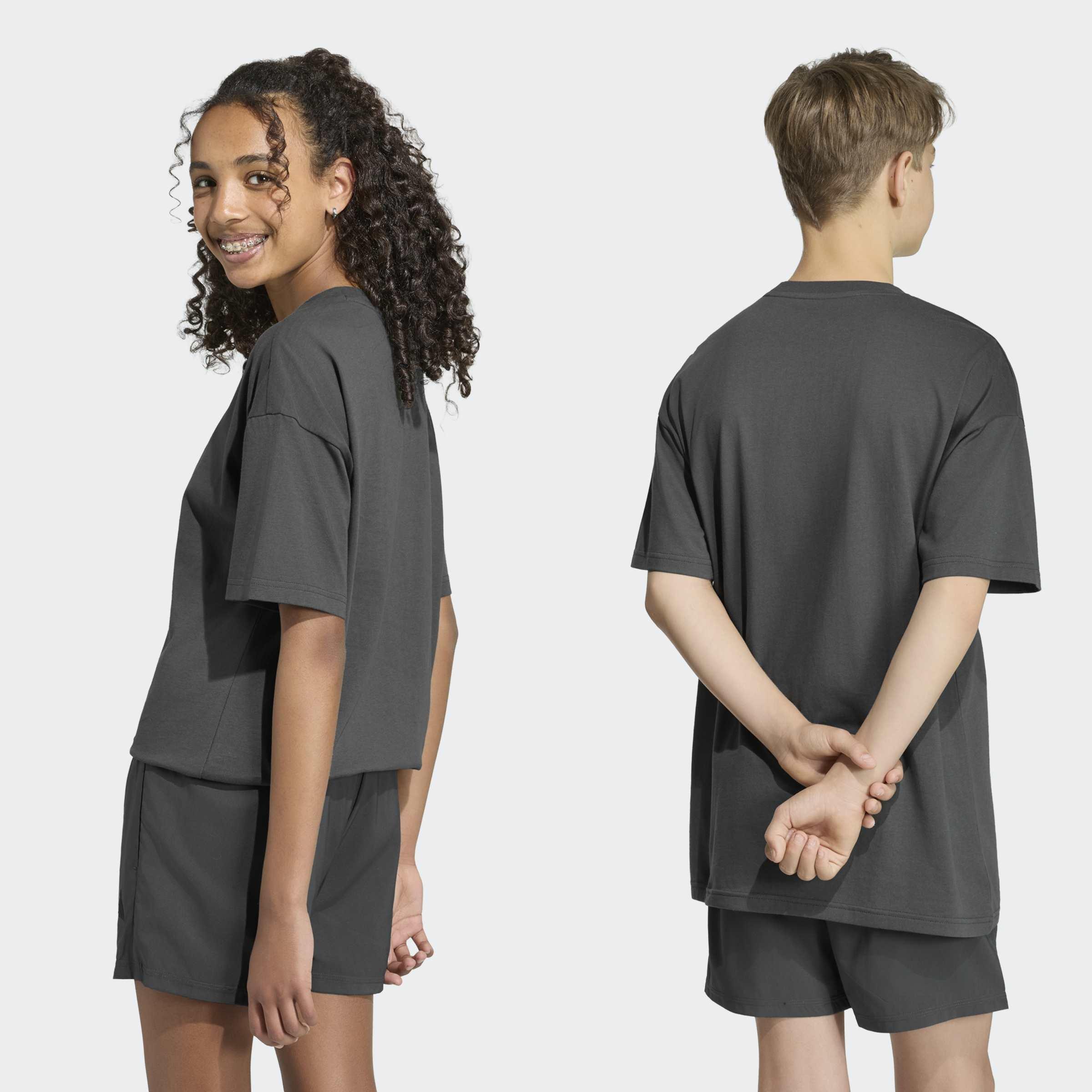 Kids Unisex Essentials T-Shirt, Grey