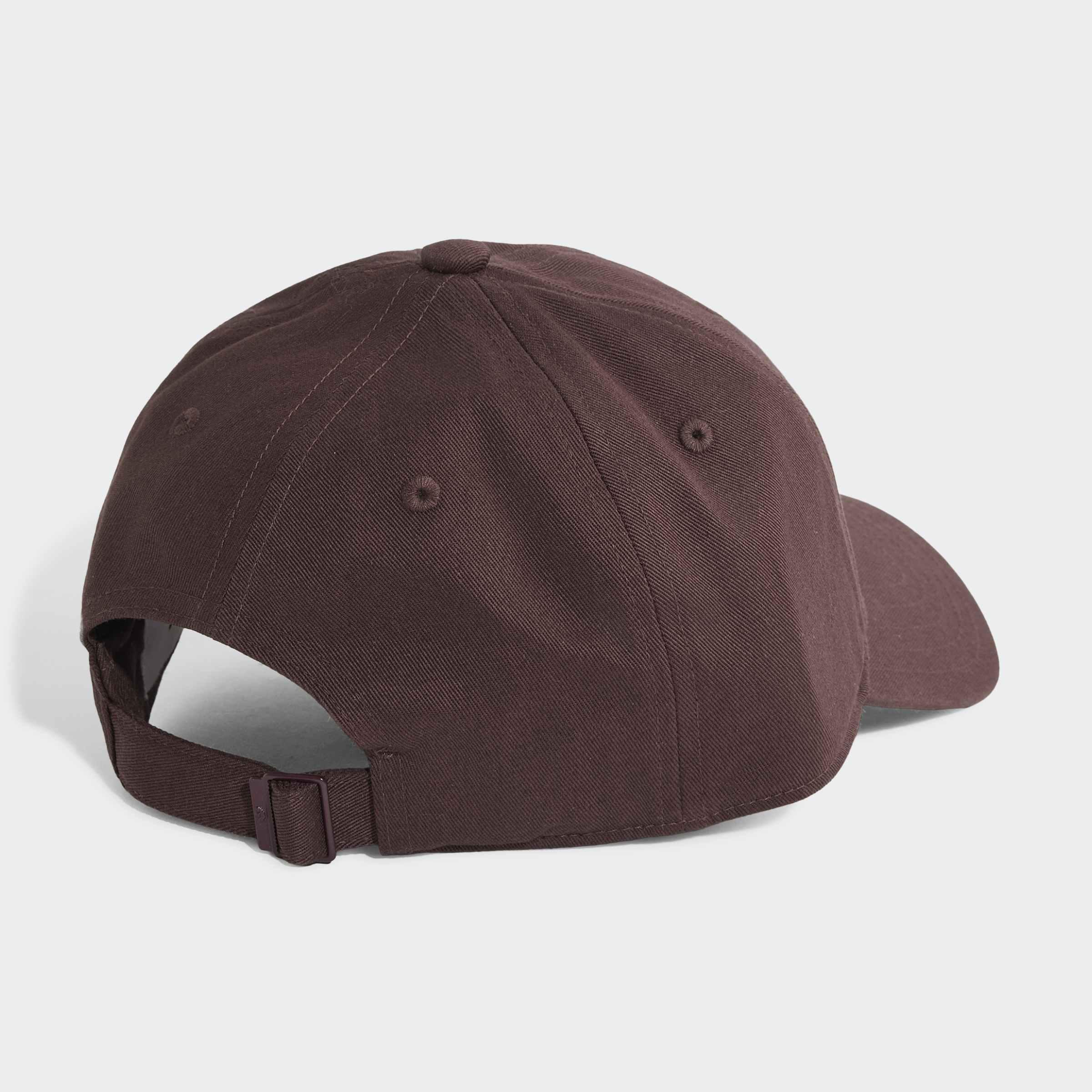 Unisex Adicolor Classic Trefoil Baseball Cap, Burgundy