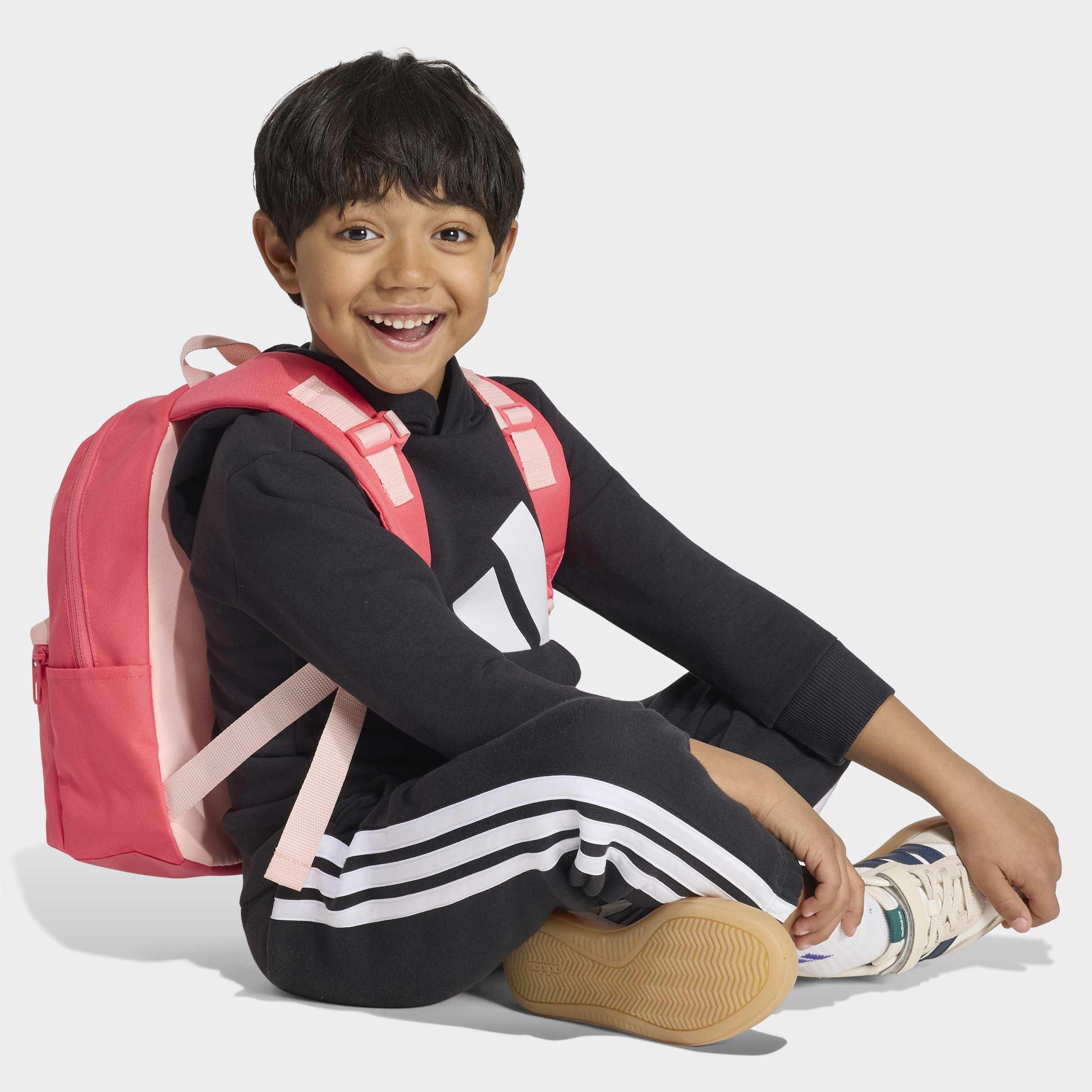 Kids Unisex Logo Backpack, Pink, A701_ONE, large image number 6