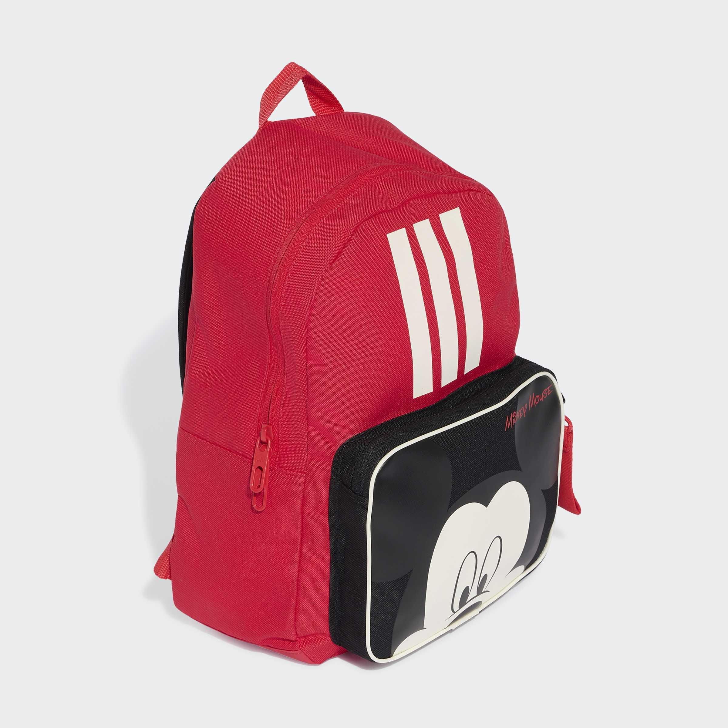Kids Unisex adidas Disney Mickey Mouse Backpack, Red