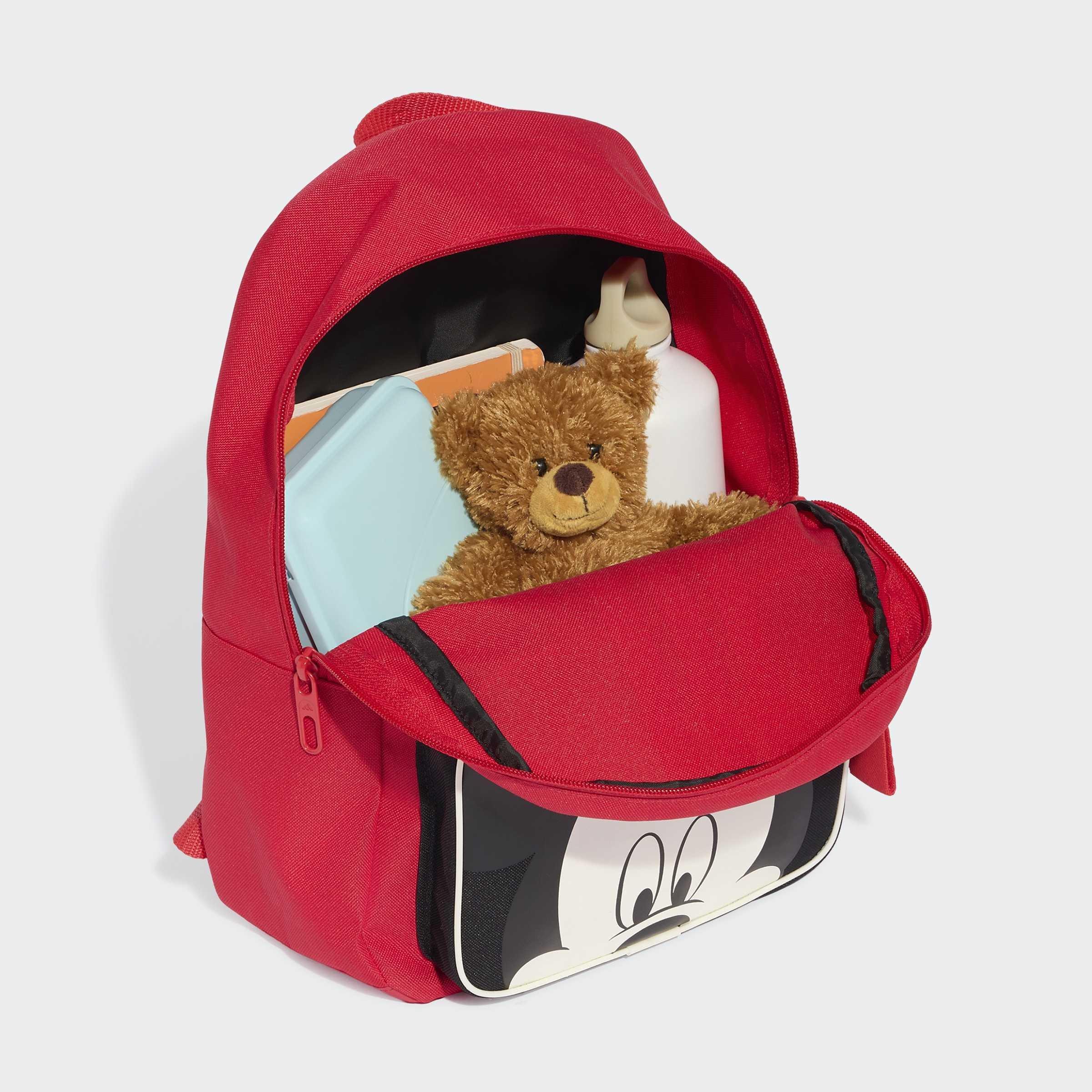 Kids Unisex adidas Disney Mickey Mouse Backpack, Red