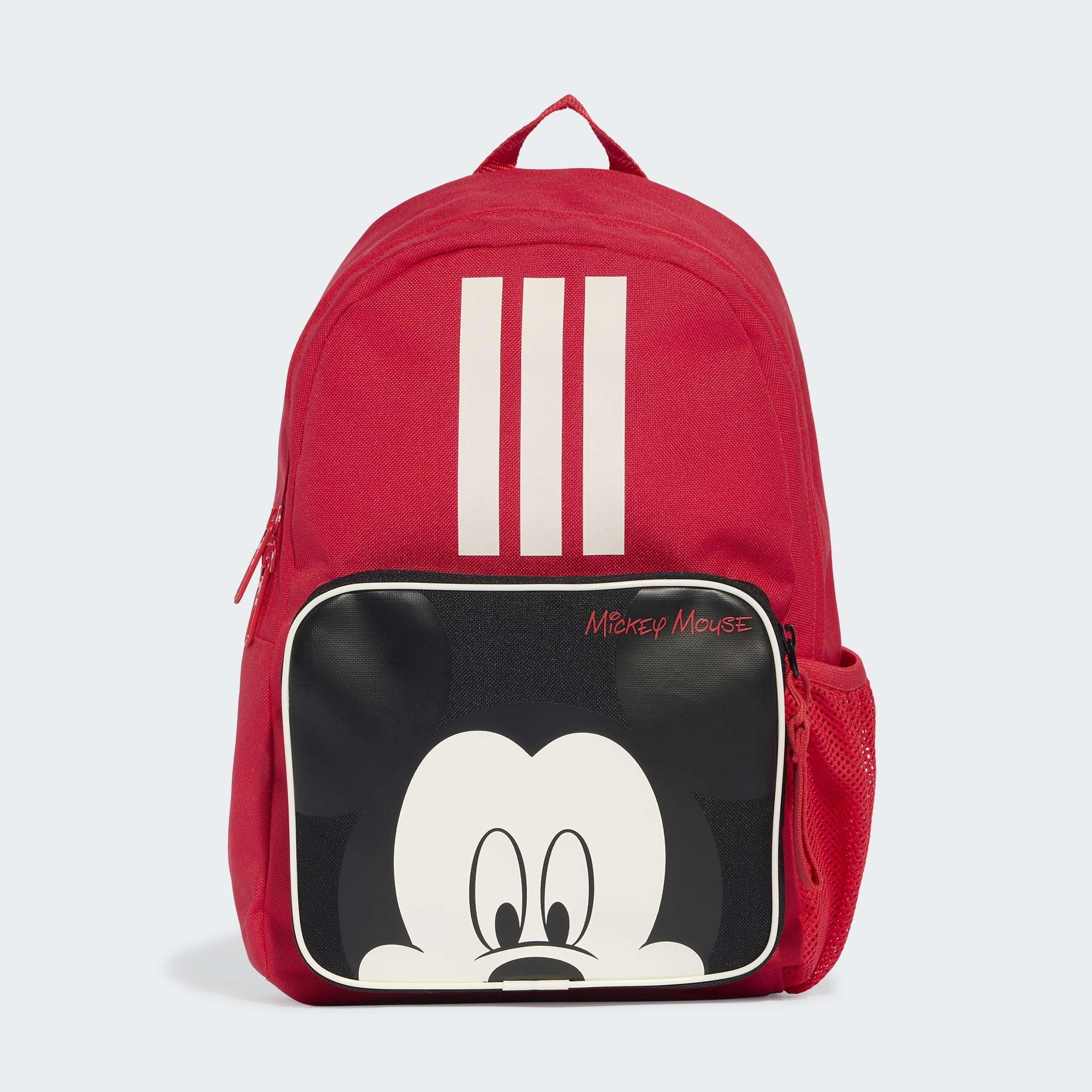 Kids Unisex adidas Disney Mickey Mouse Backpack, Red, A701_ONE, large image number 2