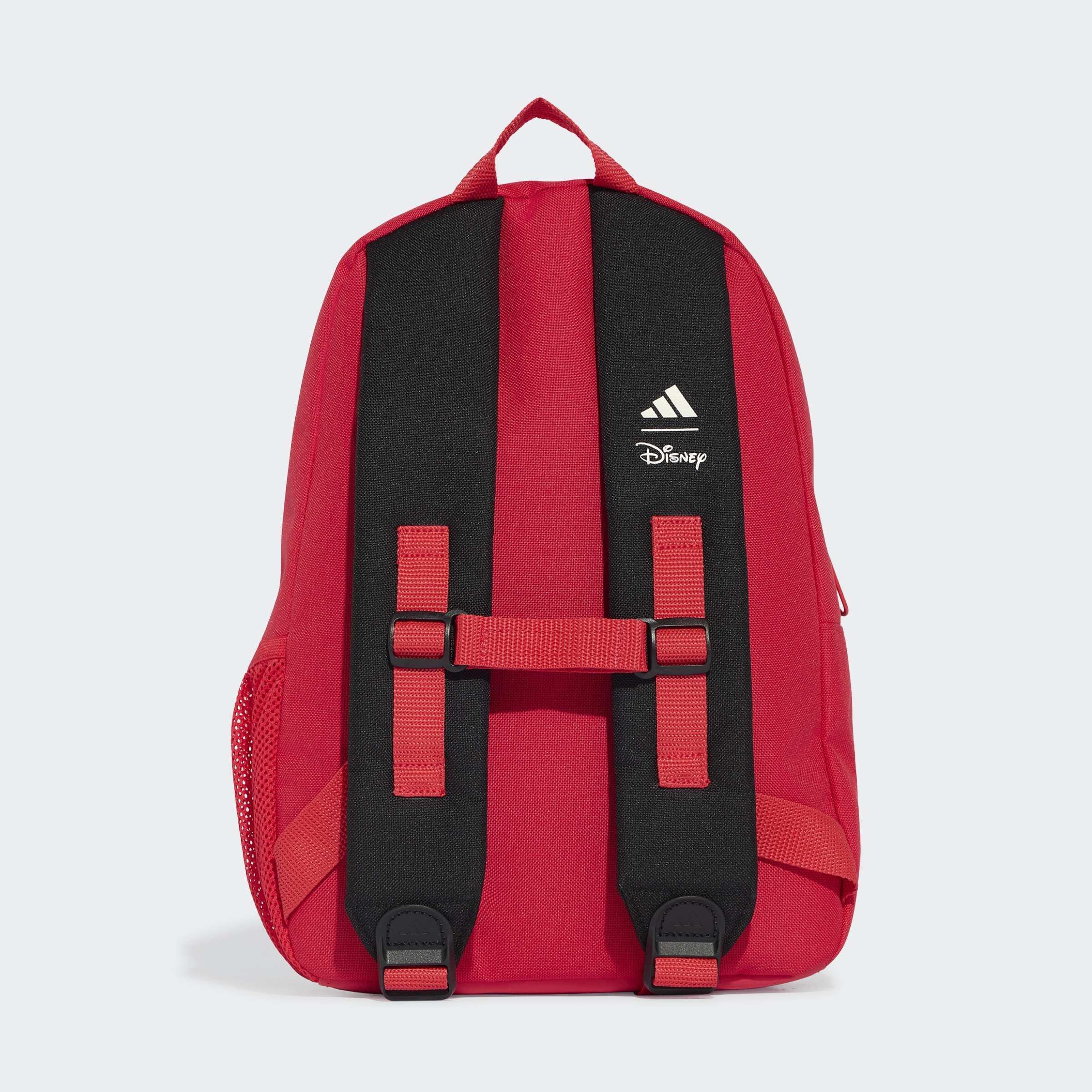 Kids Unisex adidas Disney Mickey Mouse Backpack, Red, A701_ONE, large image number 3