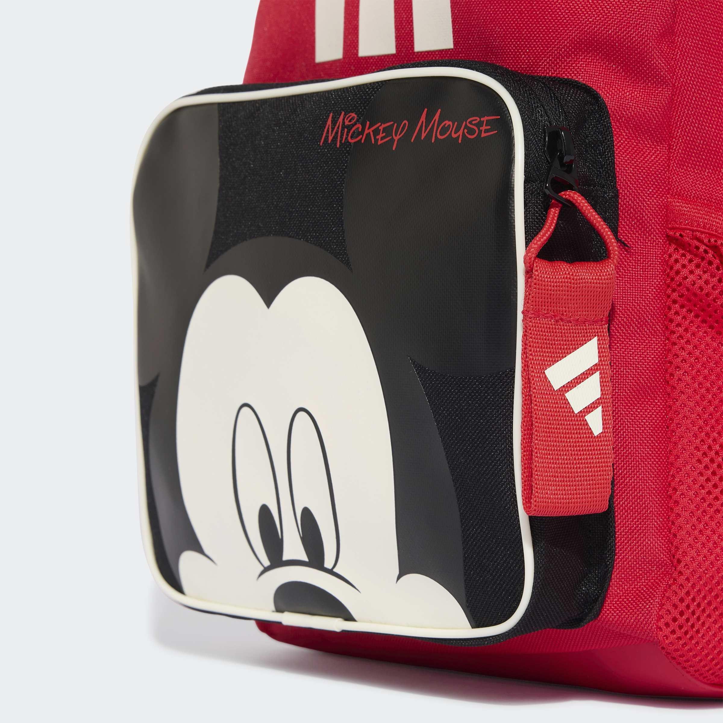 Kids Unisex adidas Disney Mickey Mouse Backpack, Red, A701_ONE, large image number 5