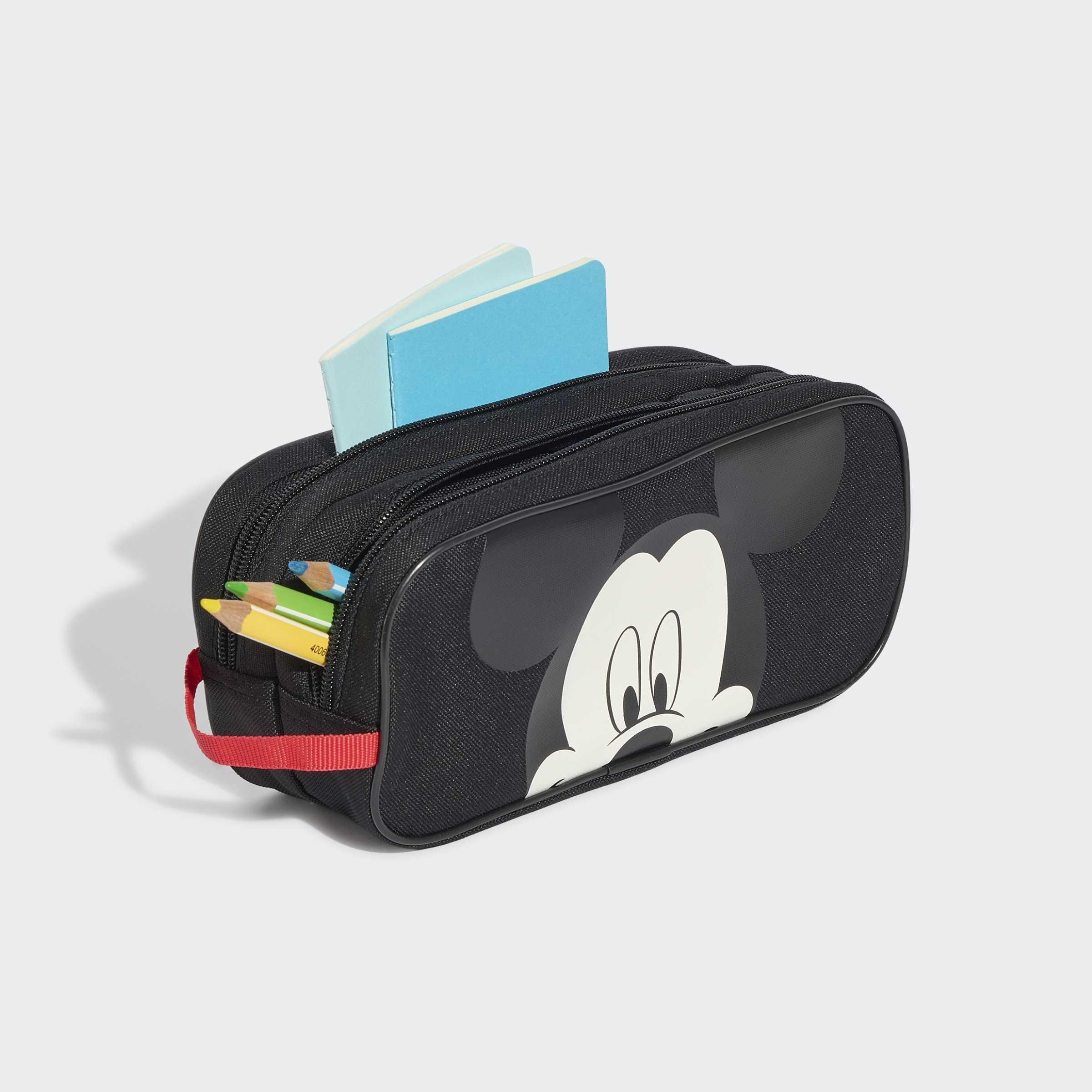 Kids Unisex adidas Disney Mickey Mouse Pencil Case Aop, Black