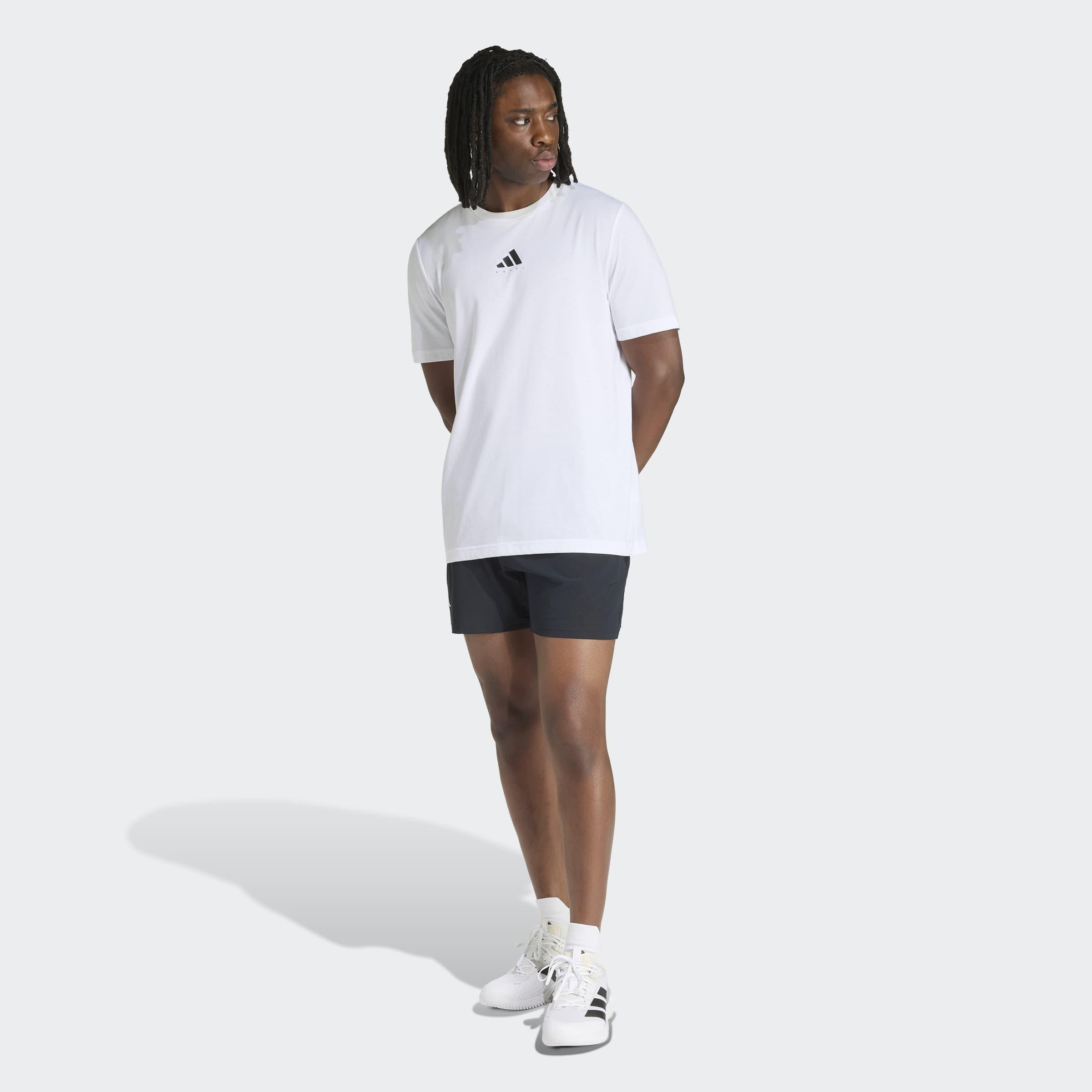 Padel Category Graphic T-Shirt, White, A701_ONE, large image number 4