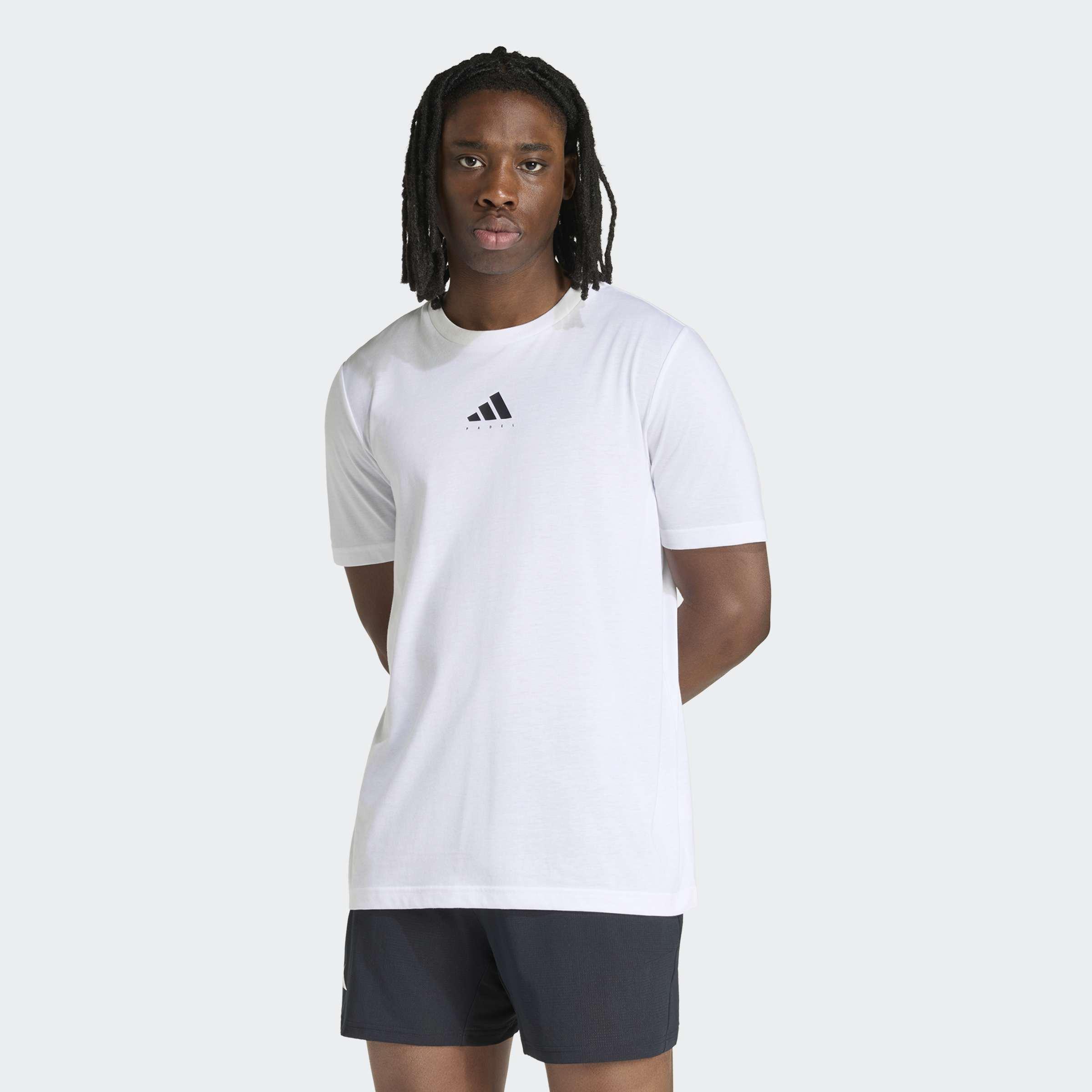 Padel Category Graphic T-Shirt, White, A701_ONE, large image number 5