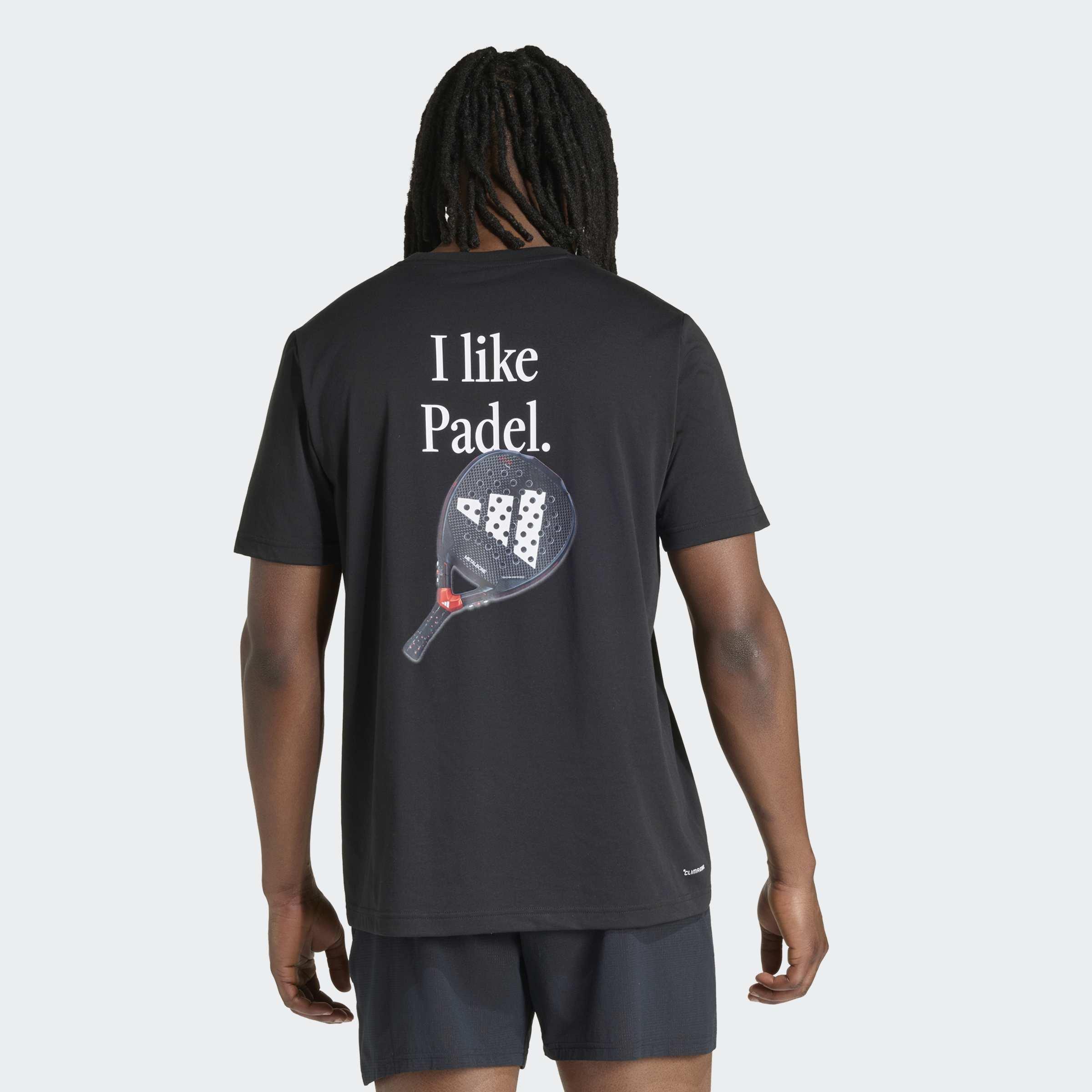 Padel Category Graphic T-Shirt, Black
