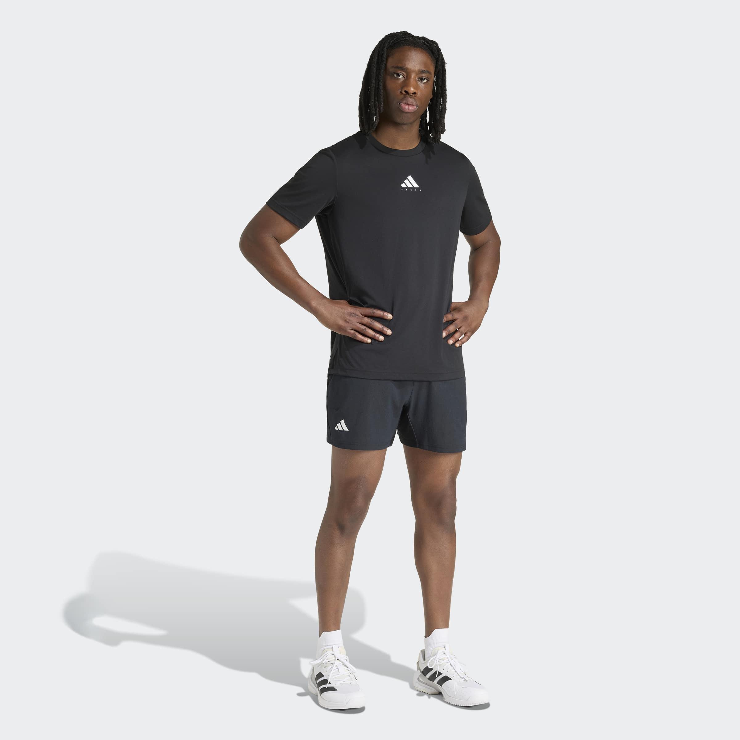 Padel Category Graphic T-Shirt, Black, A701_ONE, large image number 4