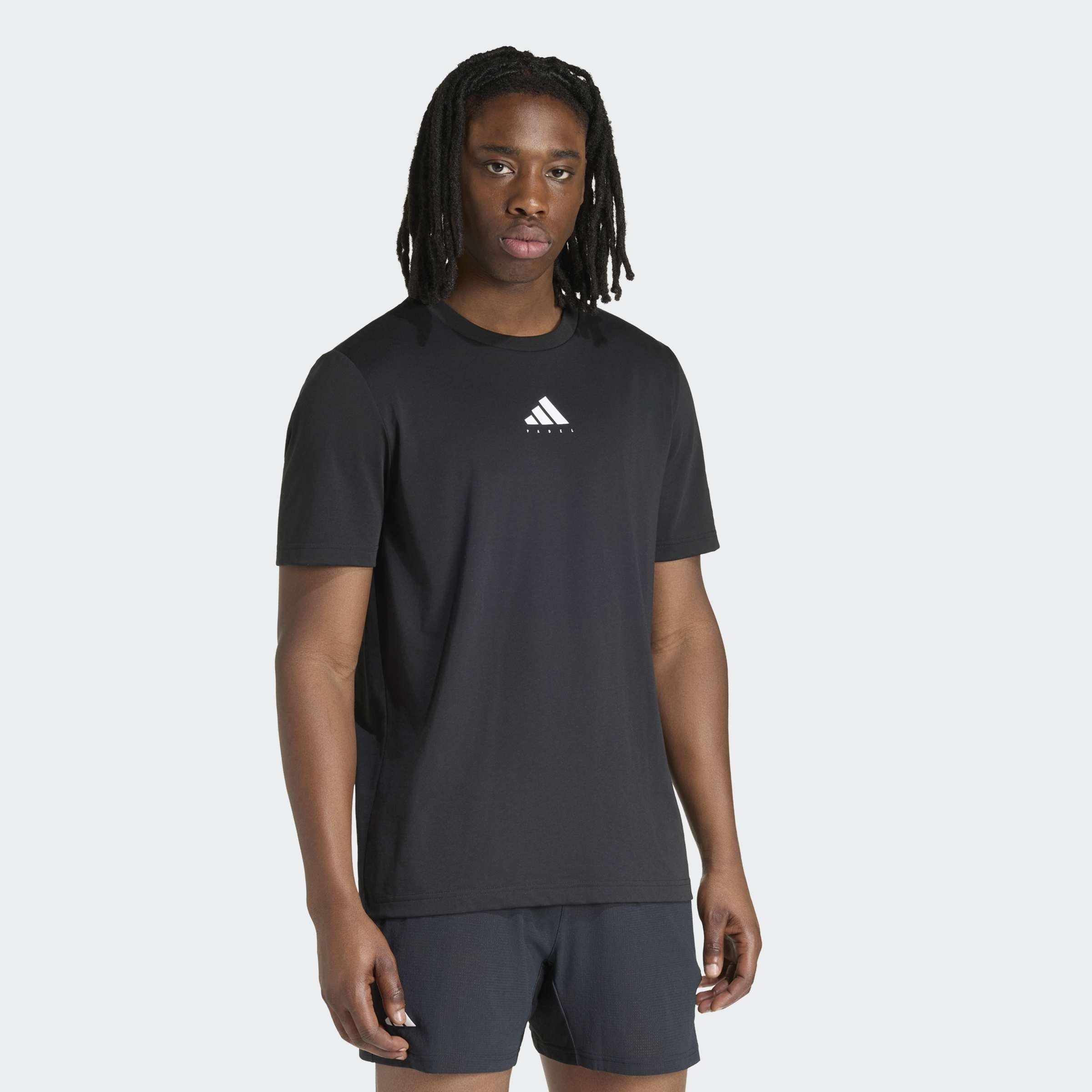 Padel Category Graphic T-Shirt, Black, A701_ONE, large image number 5
