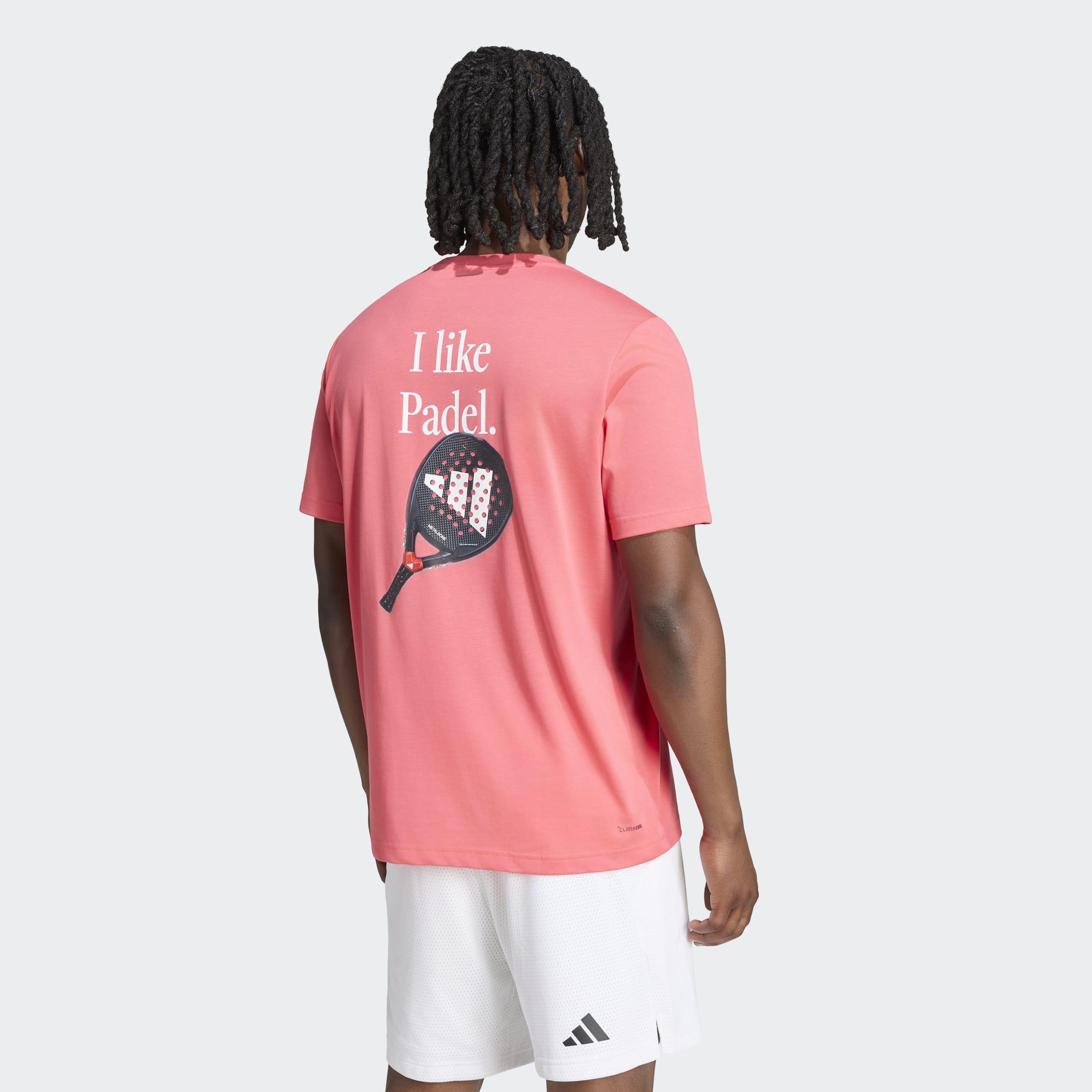 Padel Category Graphic T-Shirt, Pink