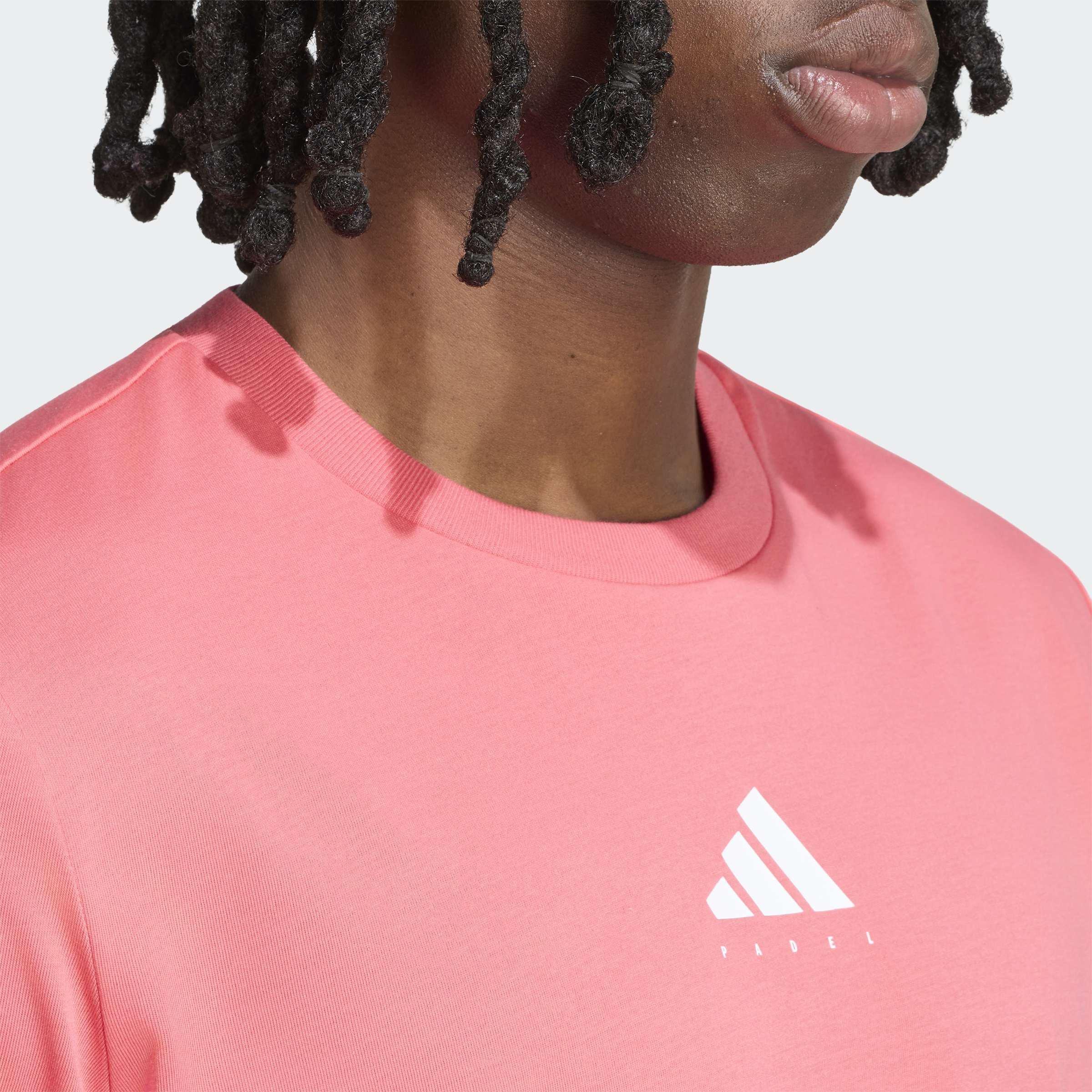 Padel Category Graphic T-Shirt, Pink, A701_ONE, large image number 3