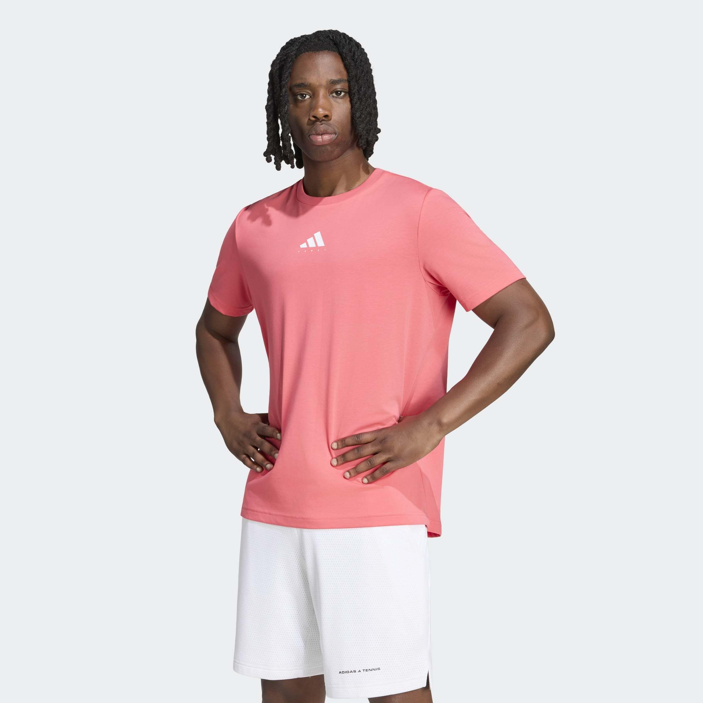 Padel Category Graphic T-Shirt, Pink, A701_ONE, large image number 4