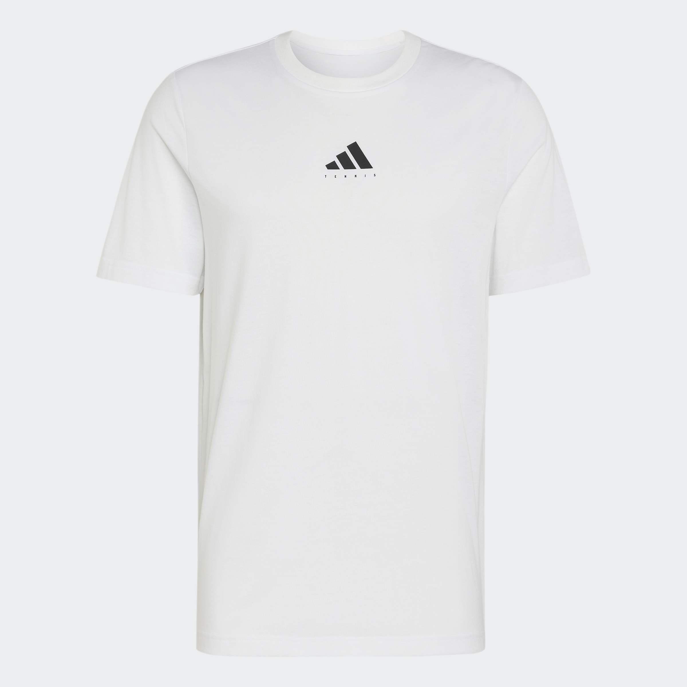 Tennis Category Graphic T-Shirt, White