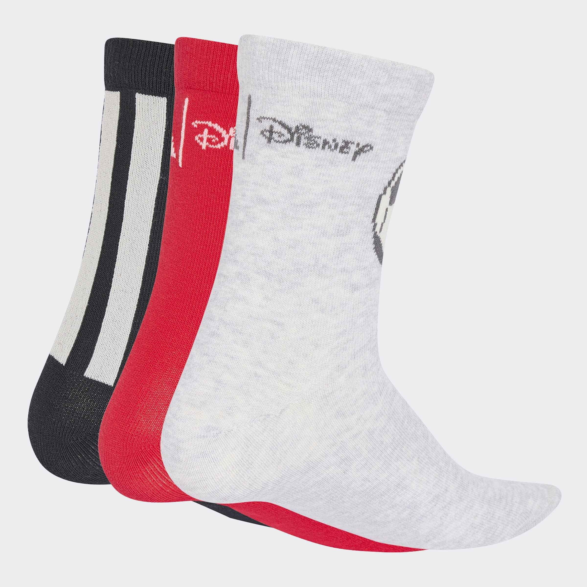 Kids Unisex adidas Disney Mickey Mouse Socks, Multicolour, A701_ONE, large image number 1