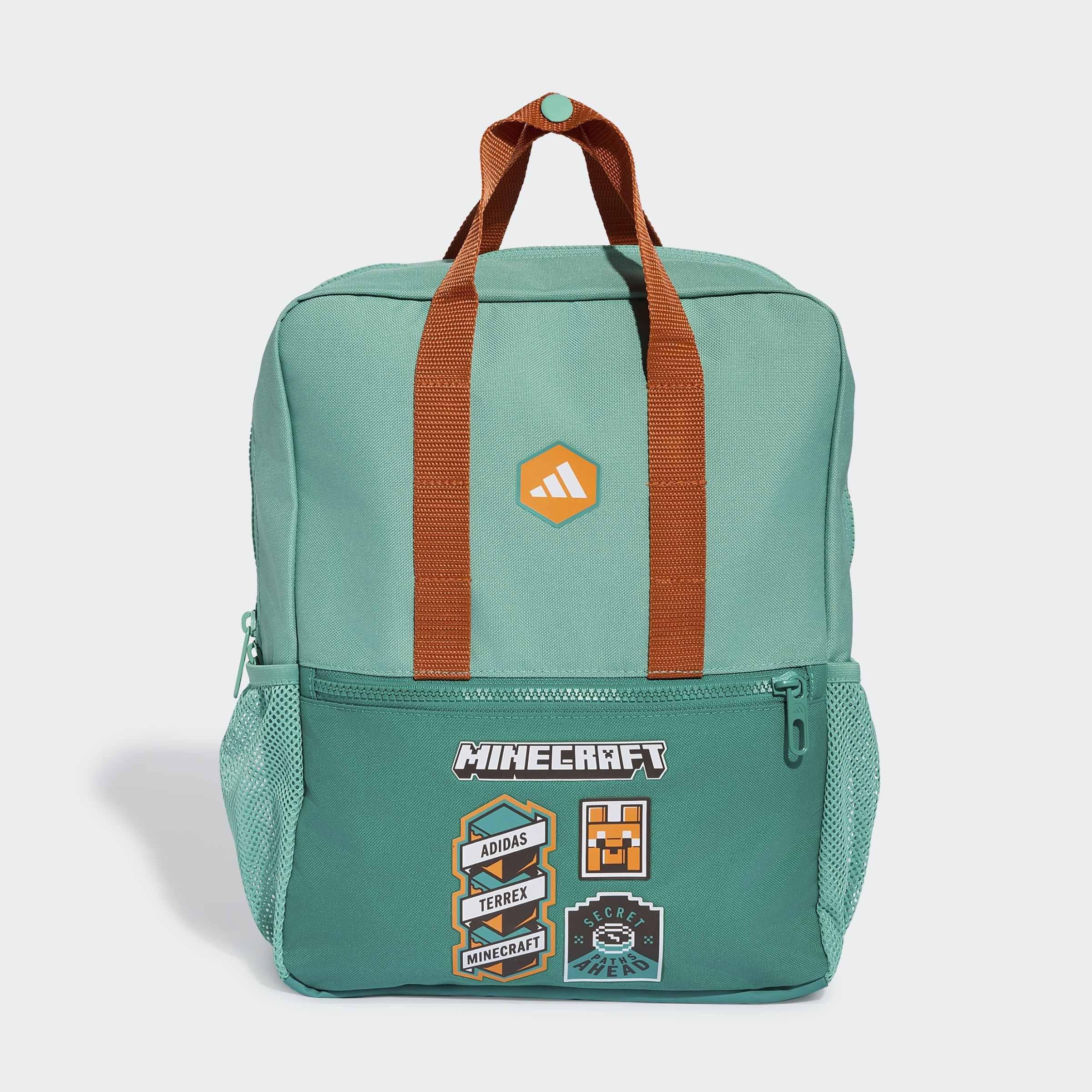 Kids Unisex adidas Minecraft Kids Backpack, Blue
