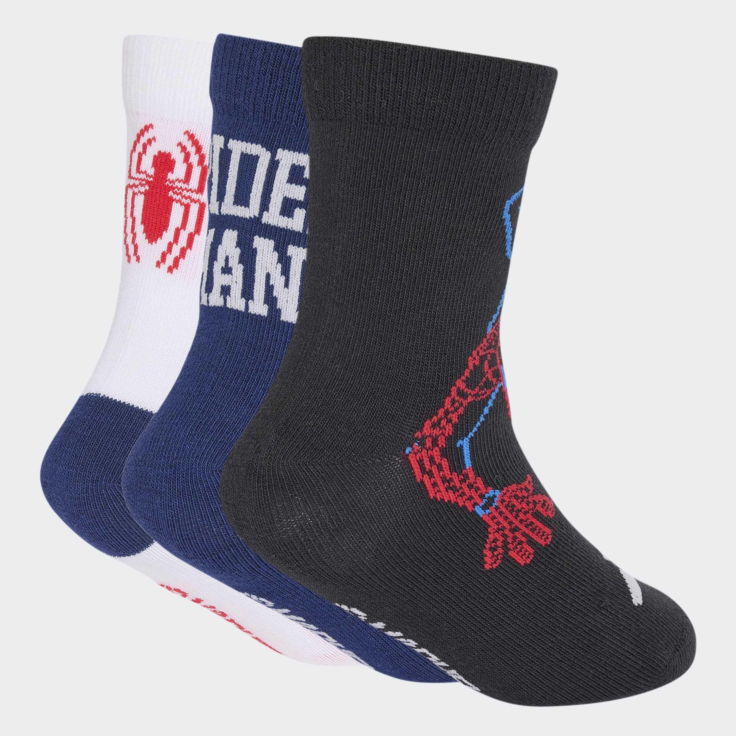 Kids Unisex adidas Marvel Spider-Man Kids Socks, Multicolour