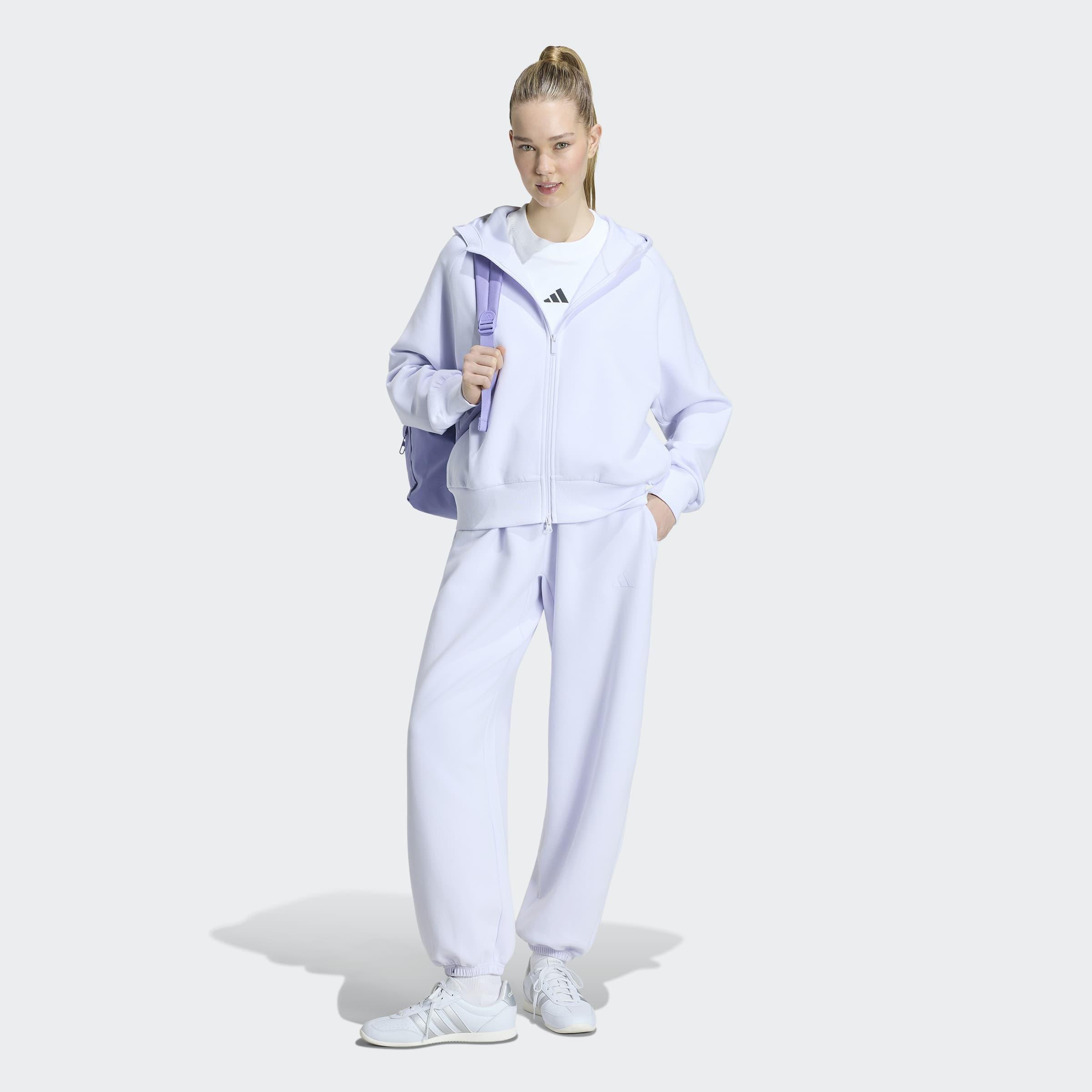 Soft Lux Full-Zip Hoodie, Purple, A701_ONE, large image number 4