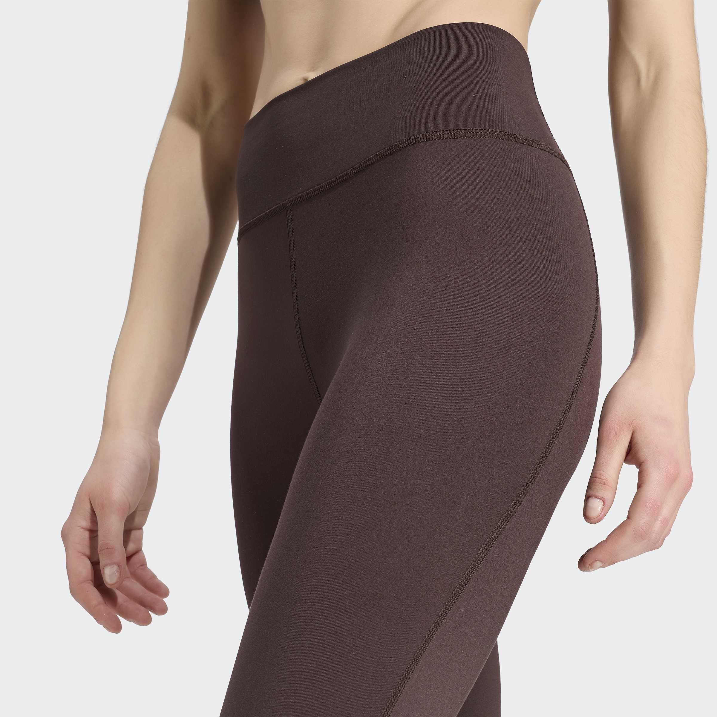 All Me Essentials Full-Length Leggings, Brown, A701_ONE, large image number 3