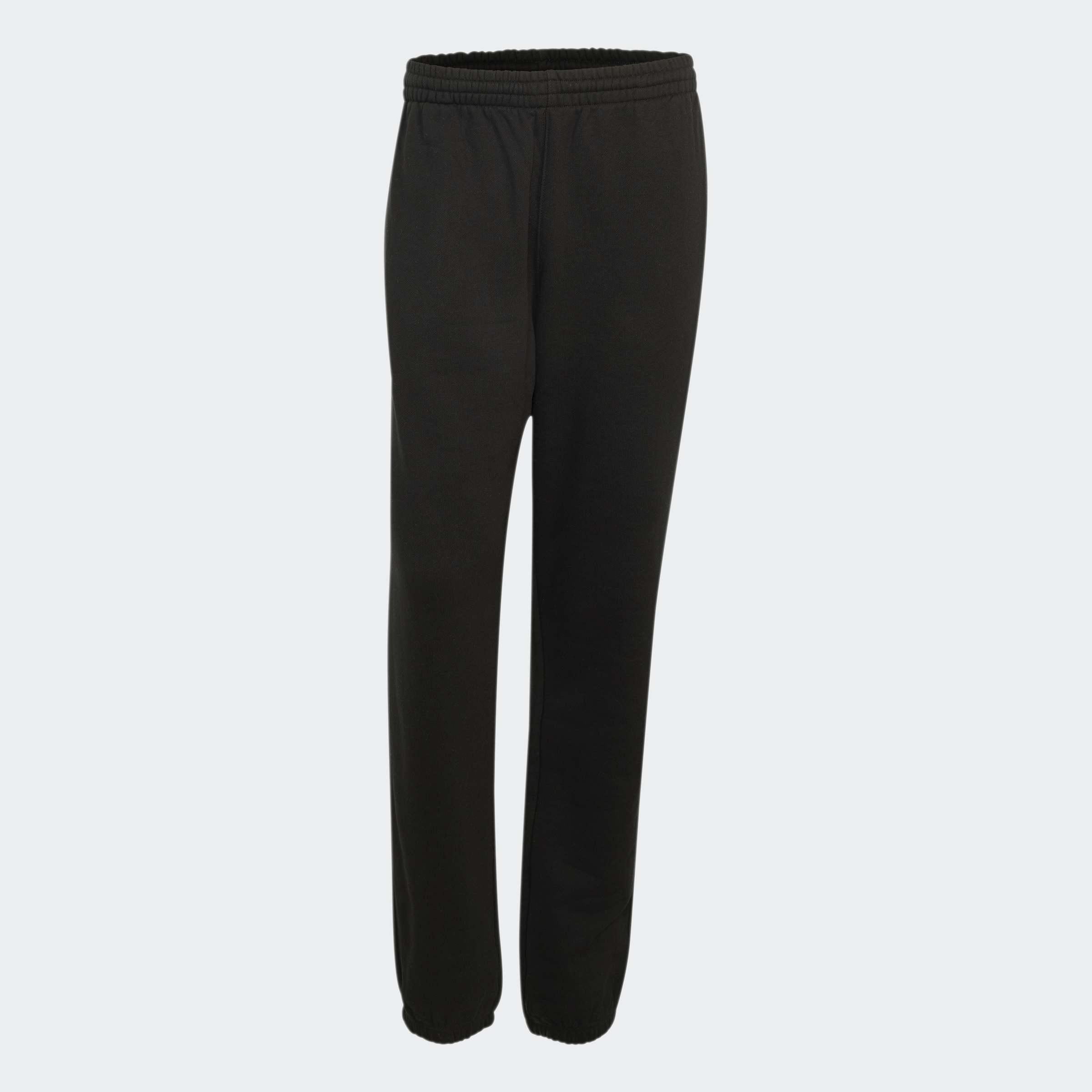 Trefoil Essentials Joggers French Terry, Black, A701_ONE, medium