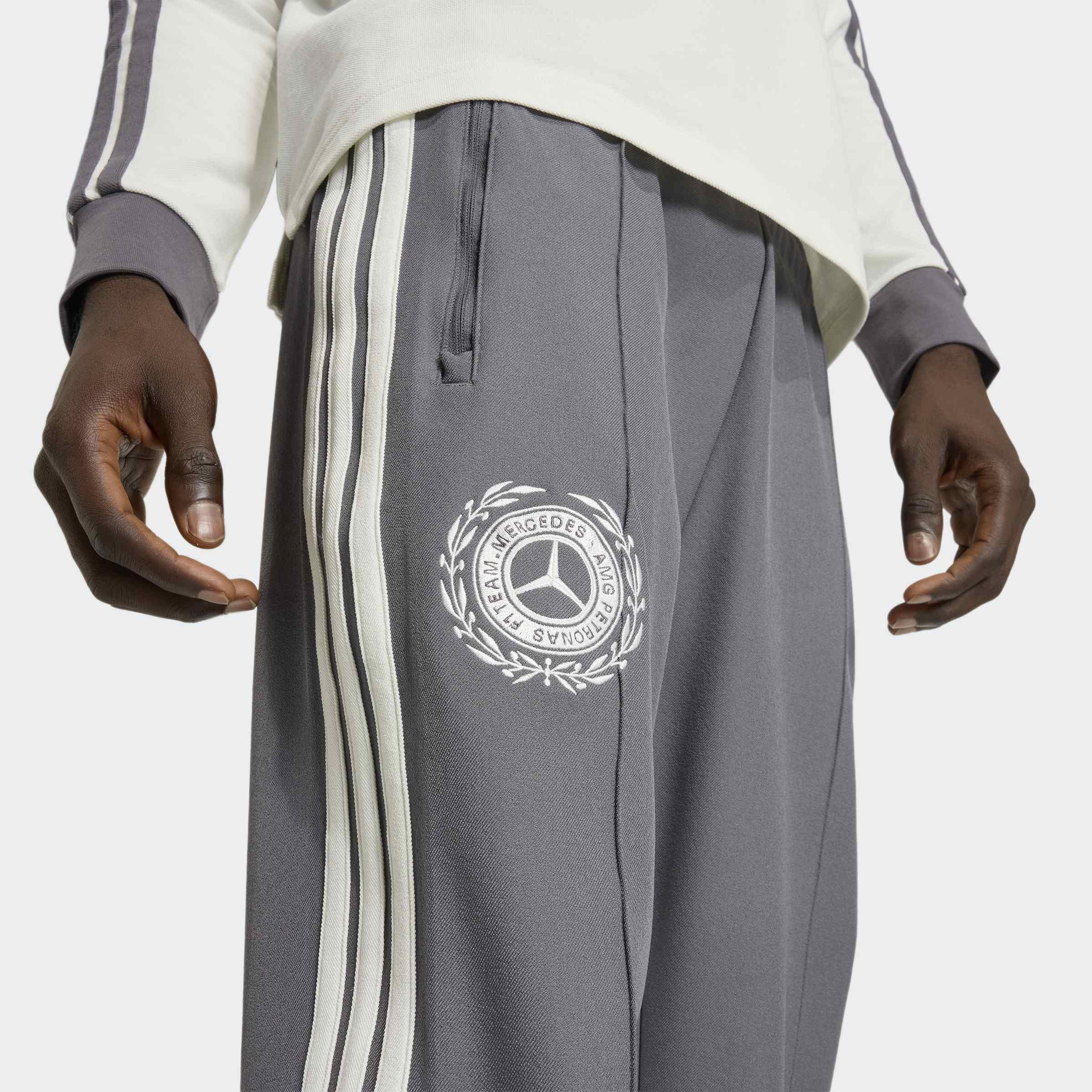 Mercedes - AMG Petronas Formula 1 Team Silver Arrows Icon Track Pant, Grey, A701_ONE, large image number 3