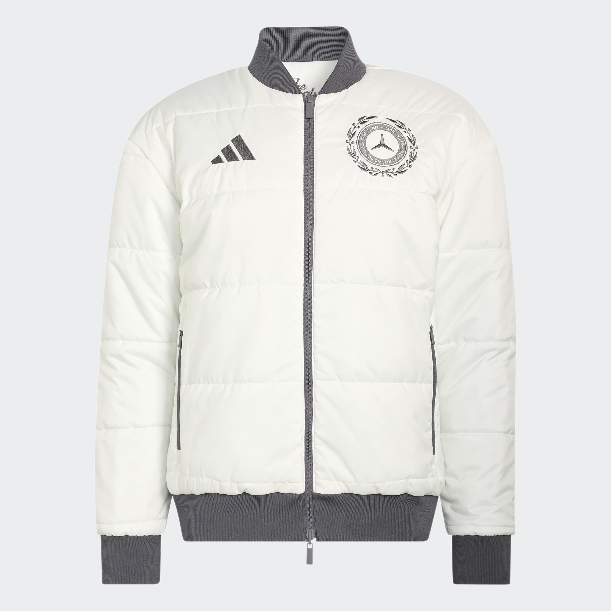 Mercedes - AMG Petronas Formula 1 Team Silver Arrows Icon Jacket, Grey, A701_ONE, medium