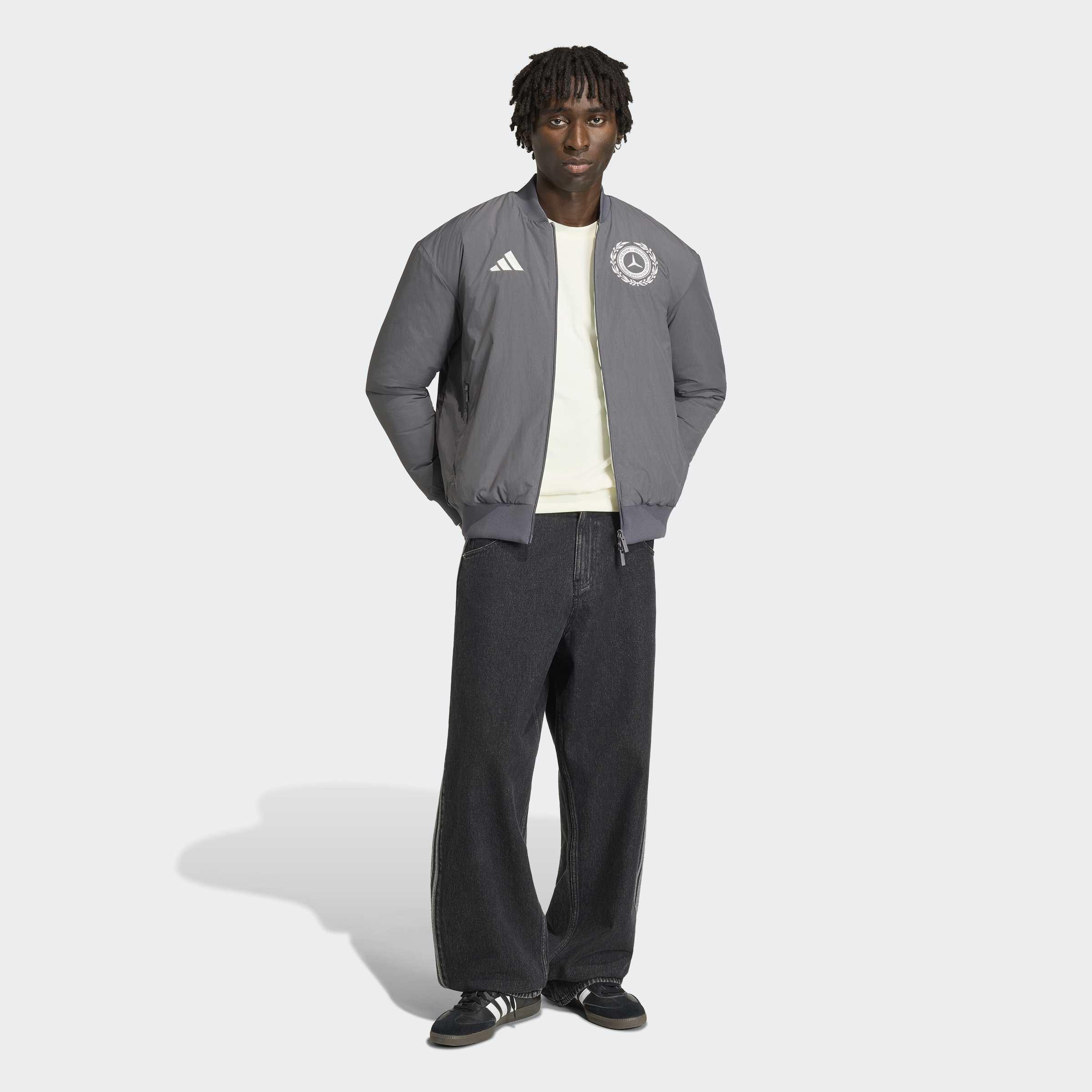 Mercedes - AMG Petronas Formula 1 Team Silver Arrows Icon Jacket, Grey, A701_ONE, large image number 6