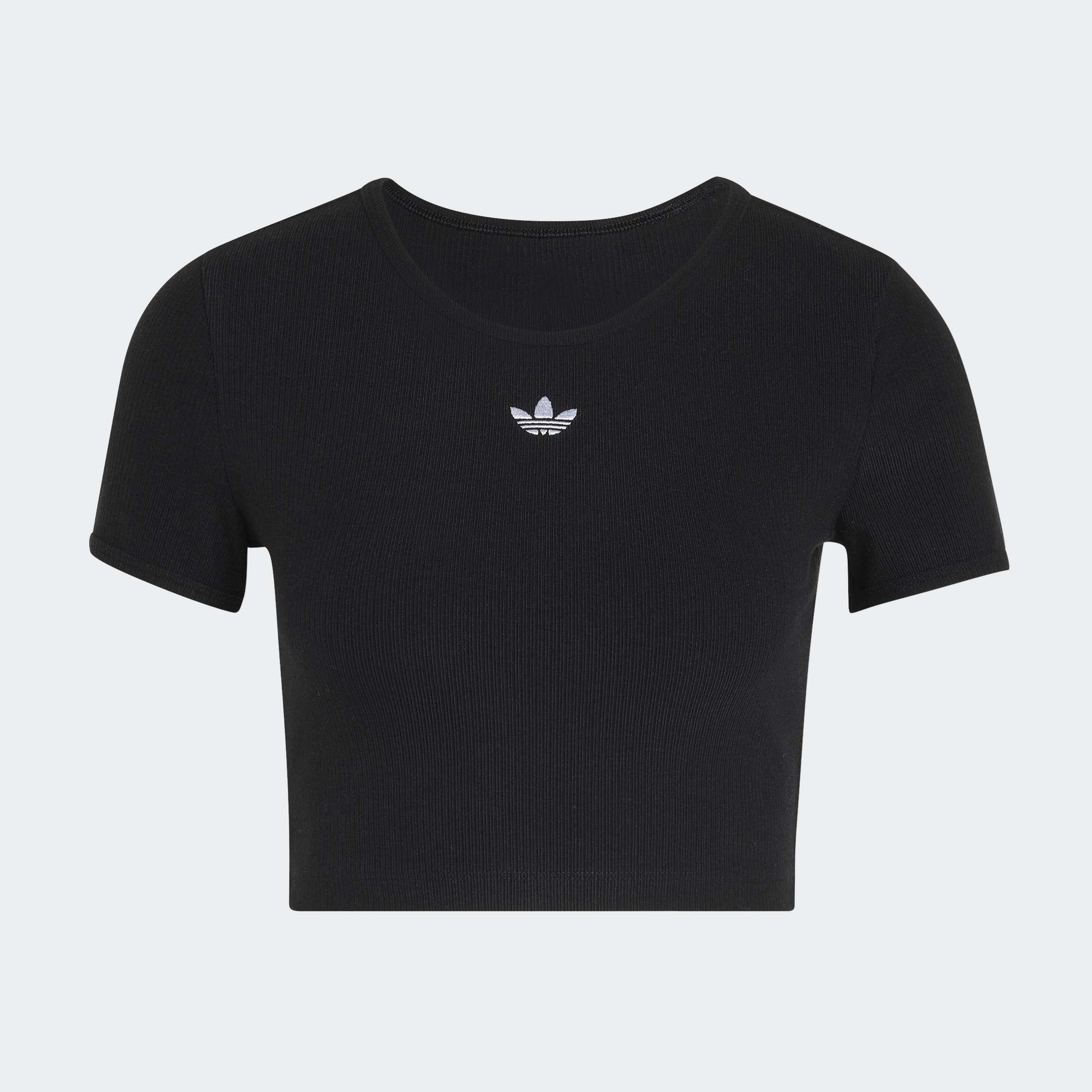 Essentials Rib T-Shirt, Black
