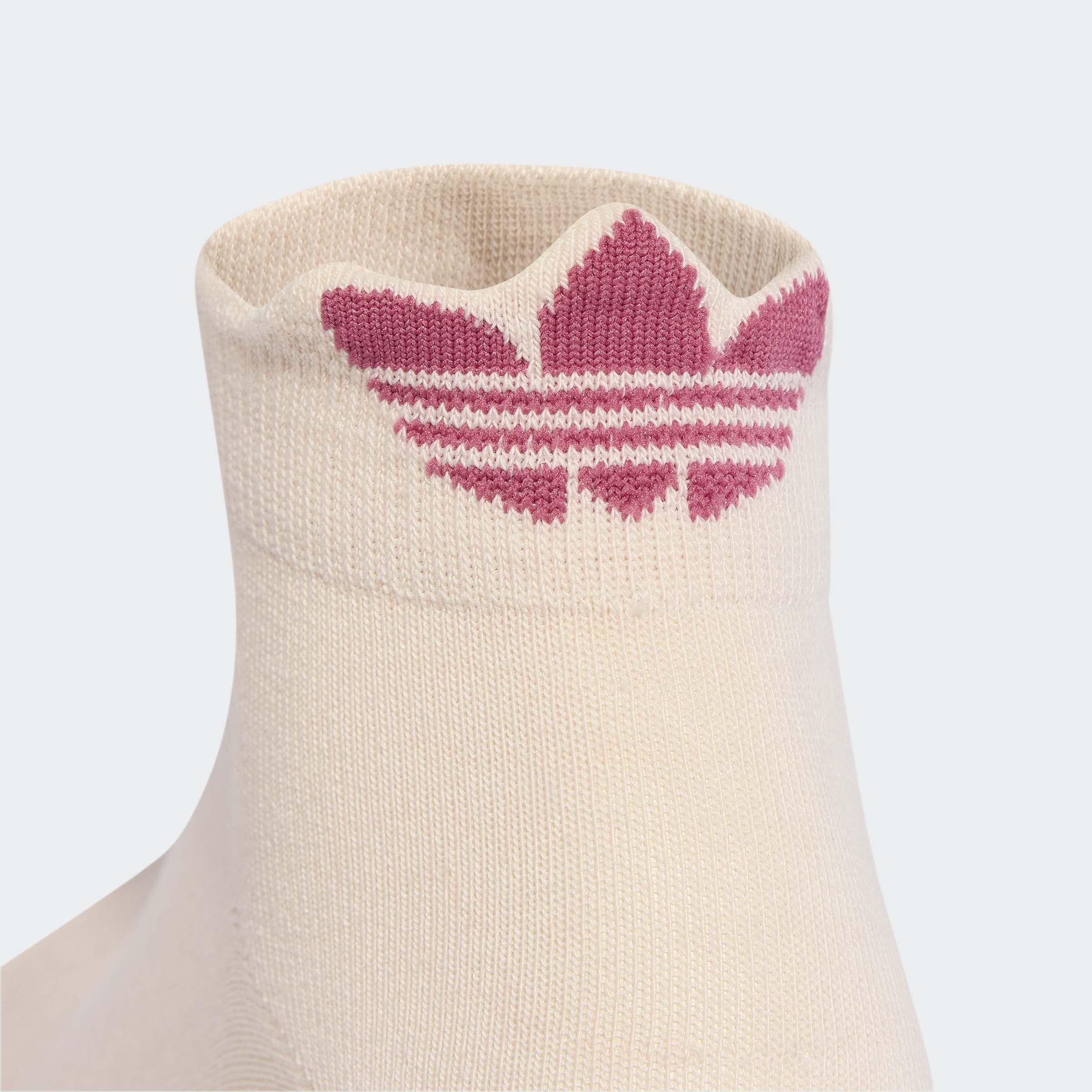 Unisex Back Trefoil Socks 2 Pairs, Multicolour, A701_ONE, large image number 3