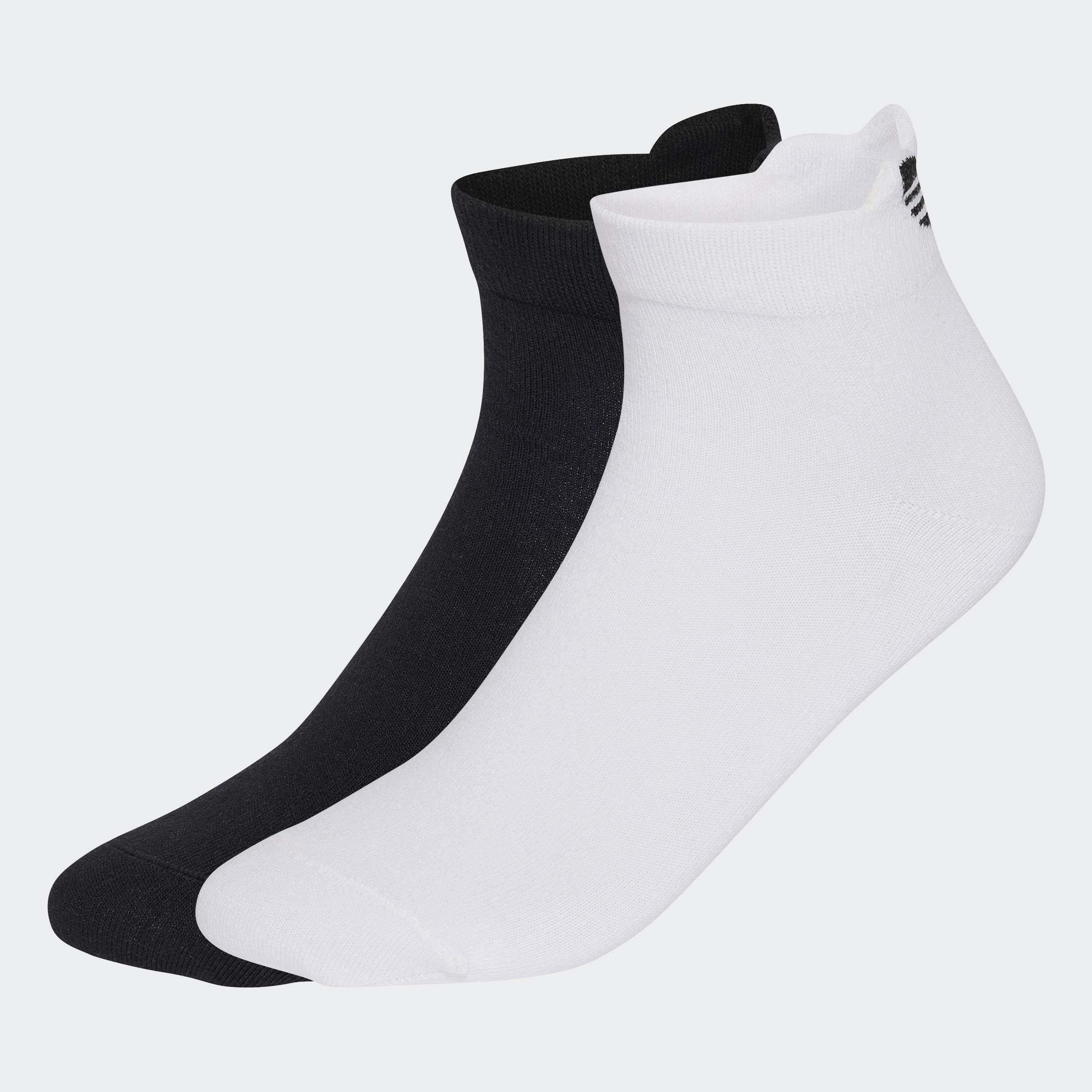 Unisex Back Trefoil Socks 2 Pairs, Multicolour, A701_ONE, large image number 3