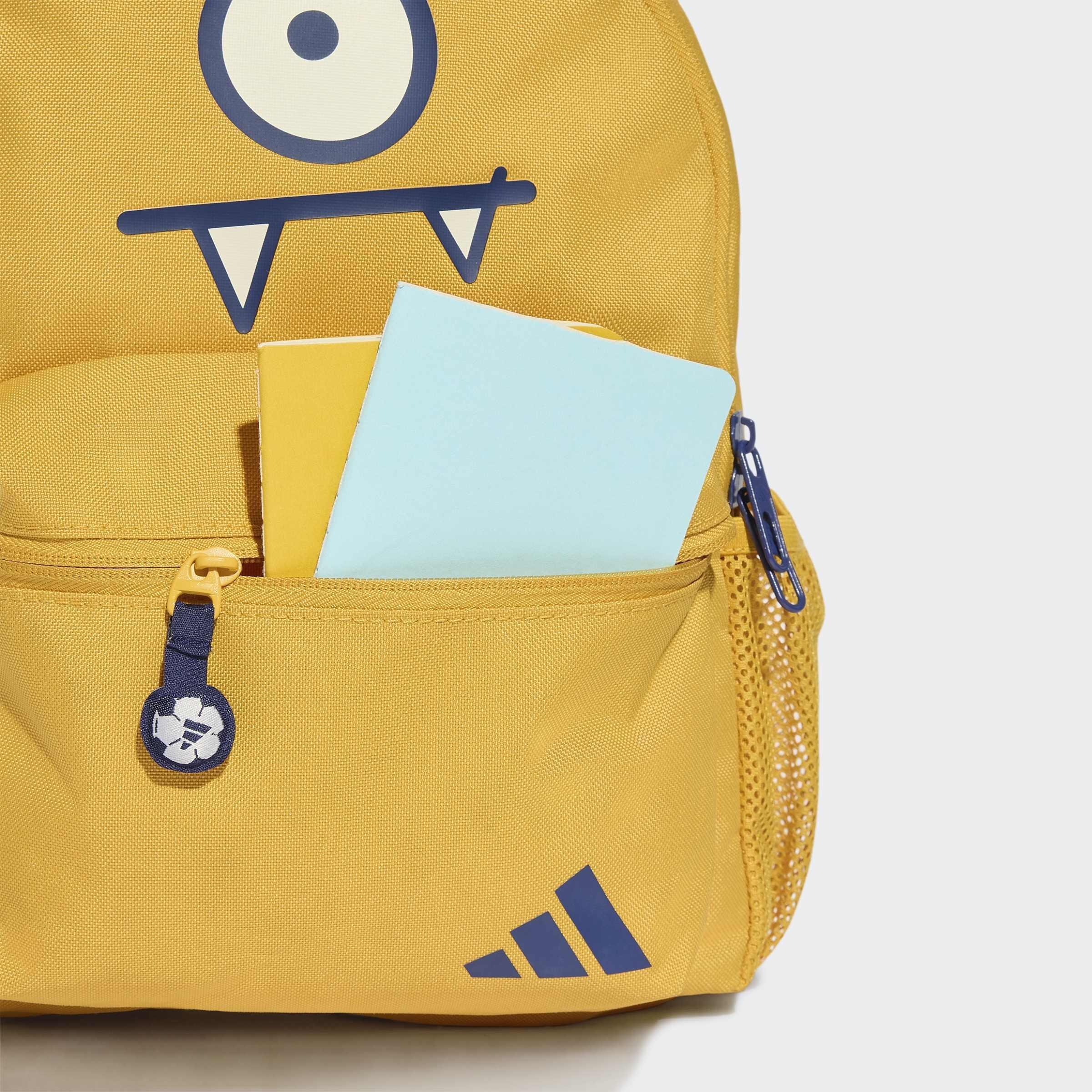 Kids Unisex Little Kids Tiro_Nster Backpack Small, Yellow, A701_ONE, large image number 4