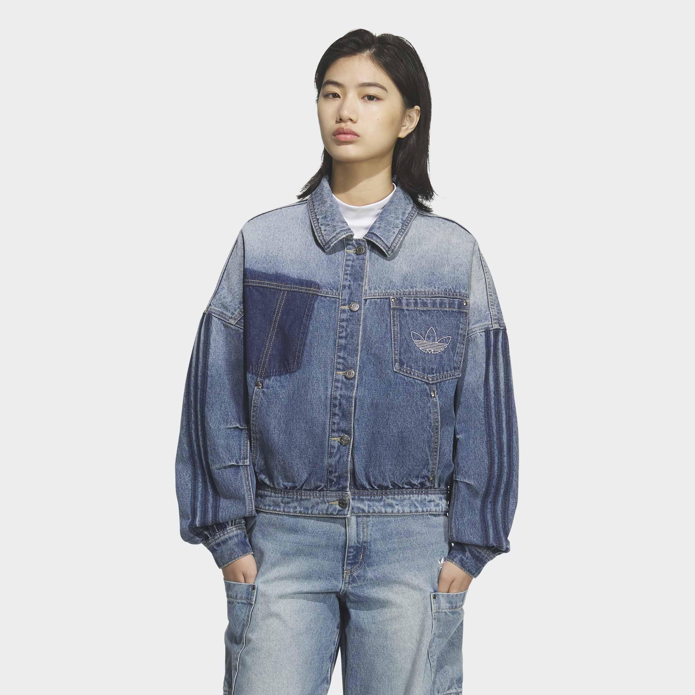 Denim Jacket, Blue, A701_ONE, large image number 5