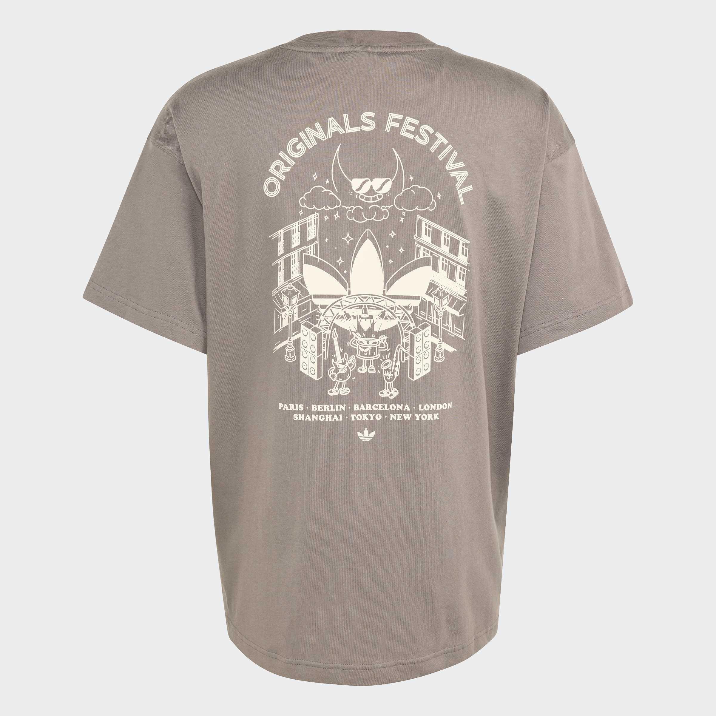 Street Band T-Shirt, Brown, A701_ONE, large image number 1