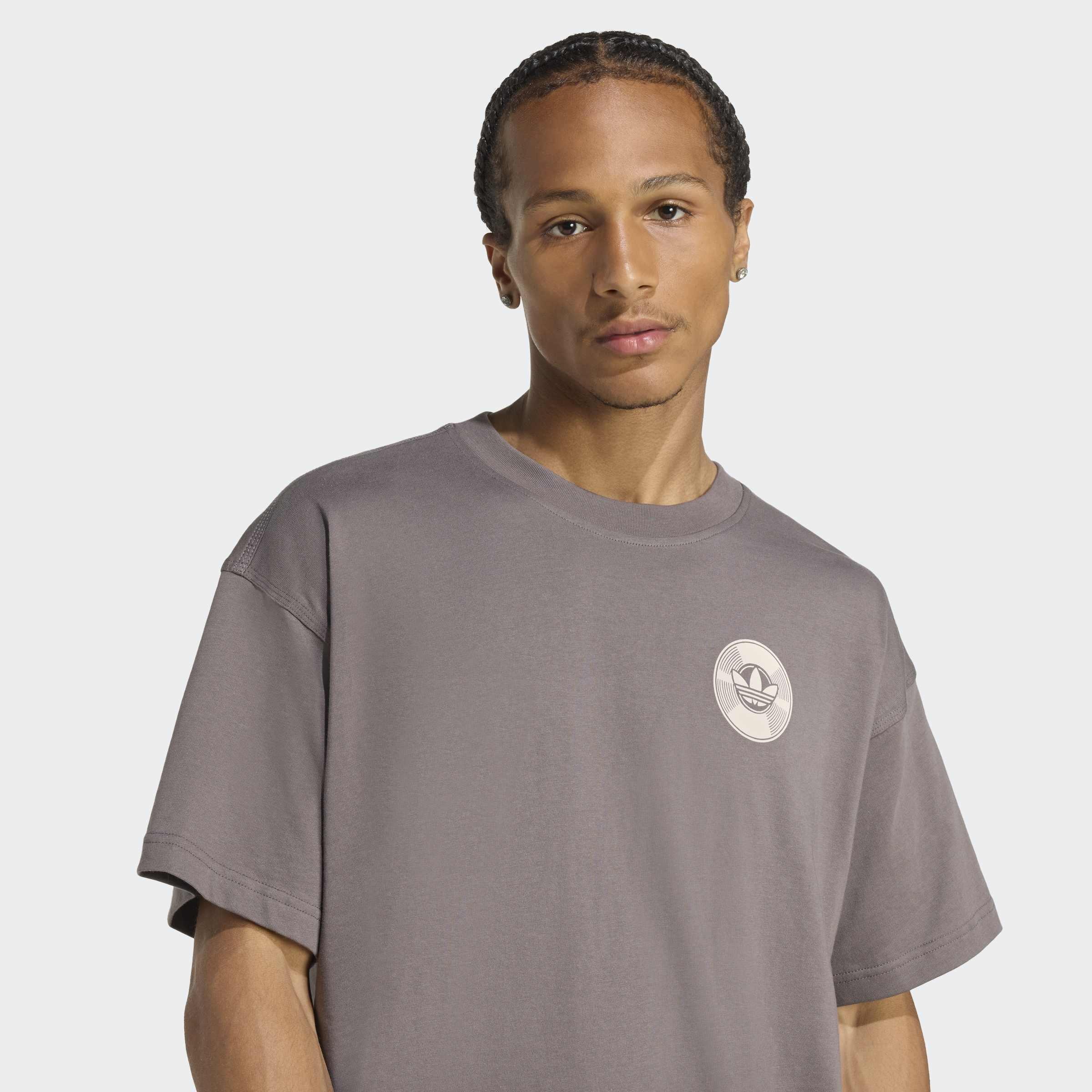 Street Band T-Shirt, Brown, A701_ONE, large image number 3