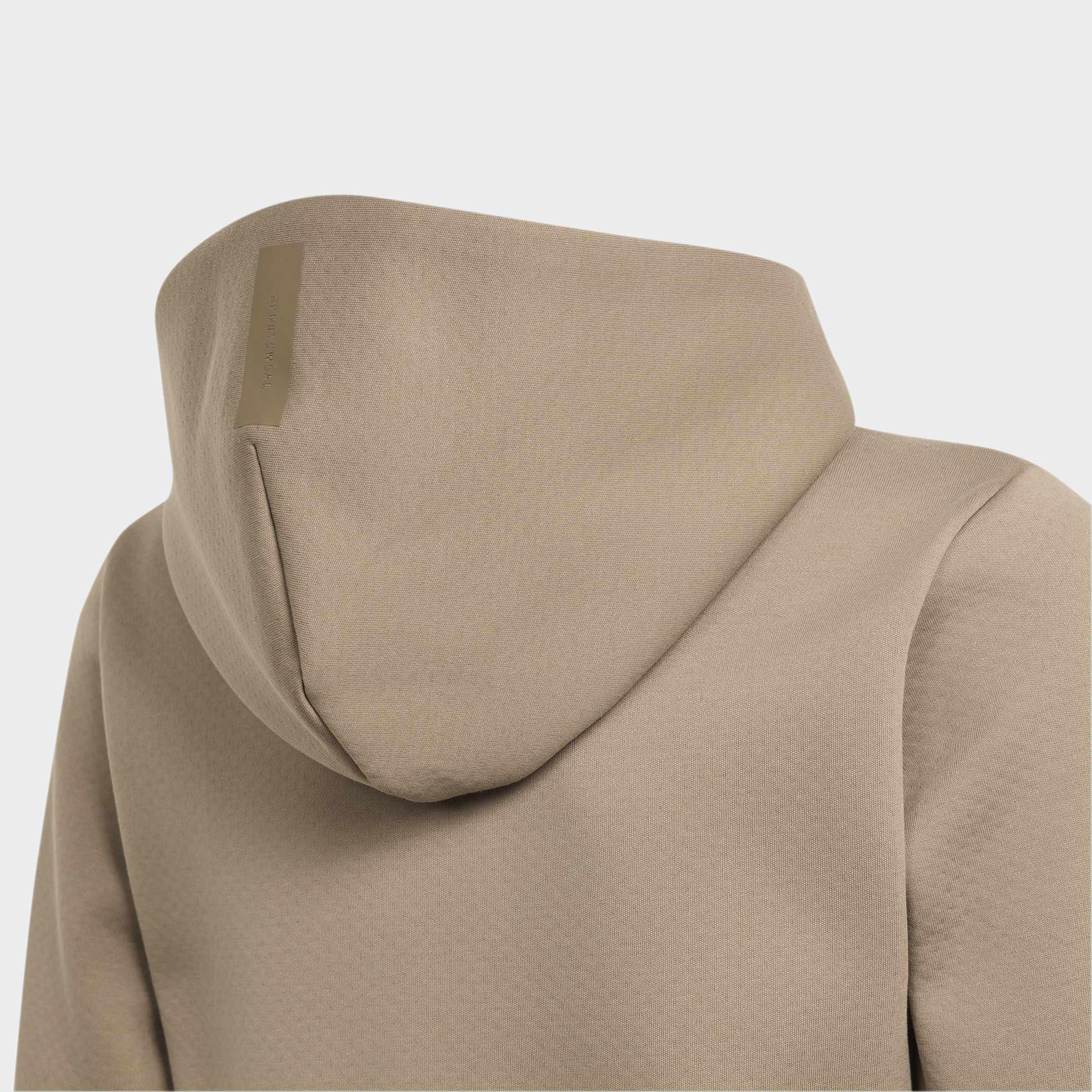 Kids Unisex Z.N.E. Full Zip Hoodie, Beige, A701_ONE, large image number 3