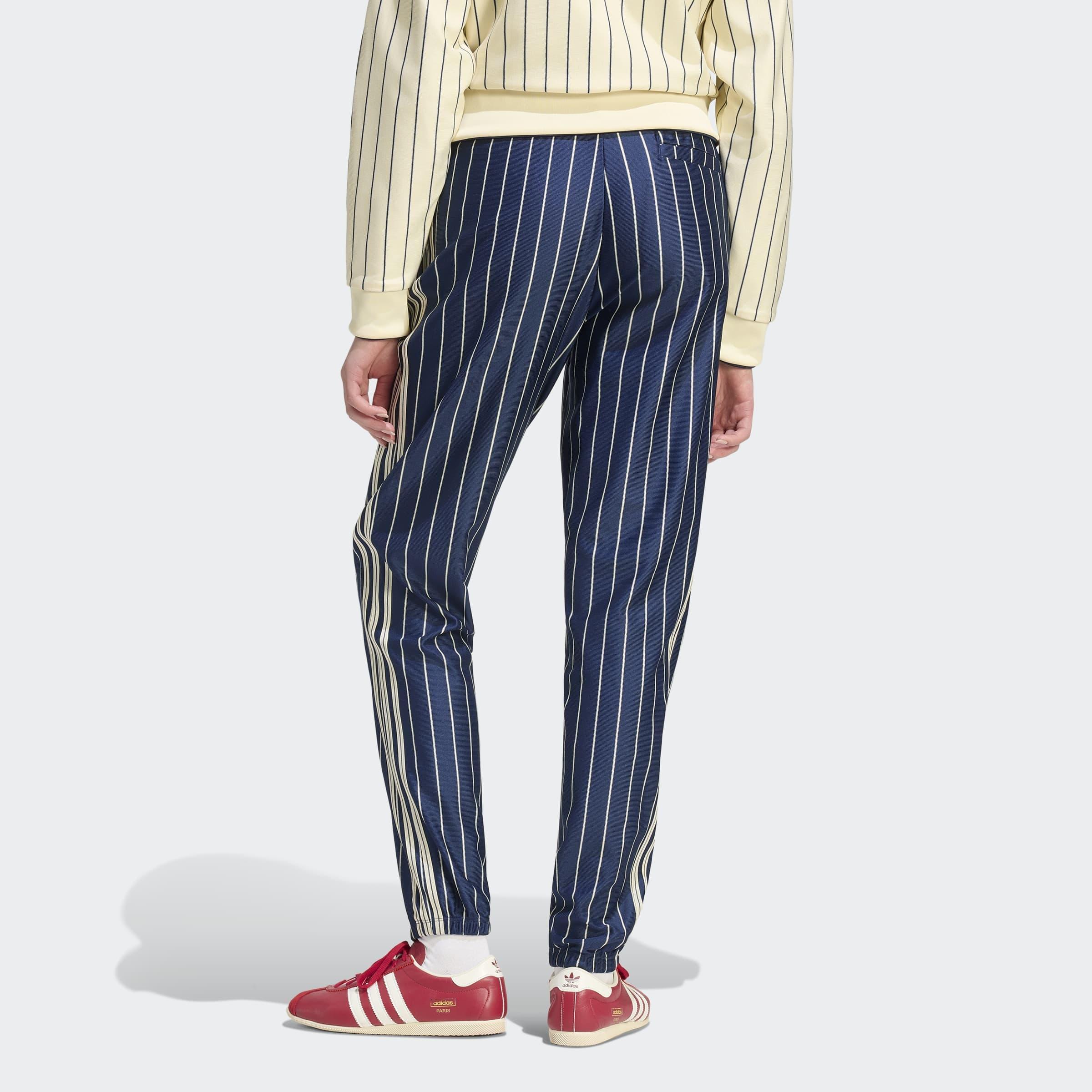 Pinstripe Firebird Track Pant, Blue