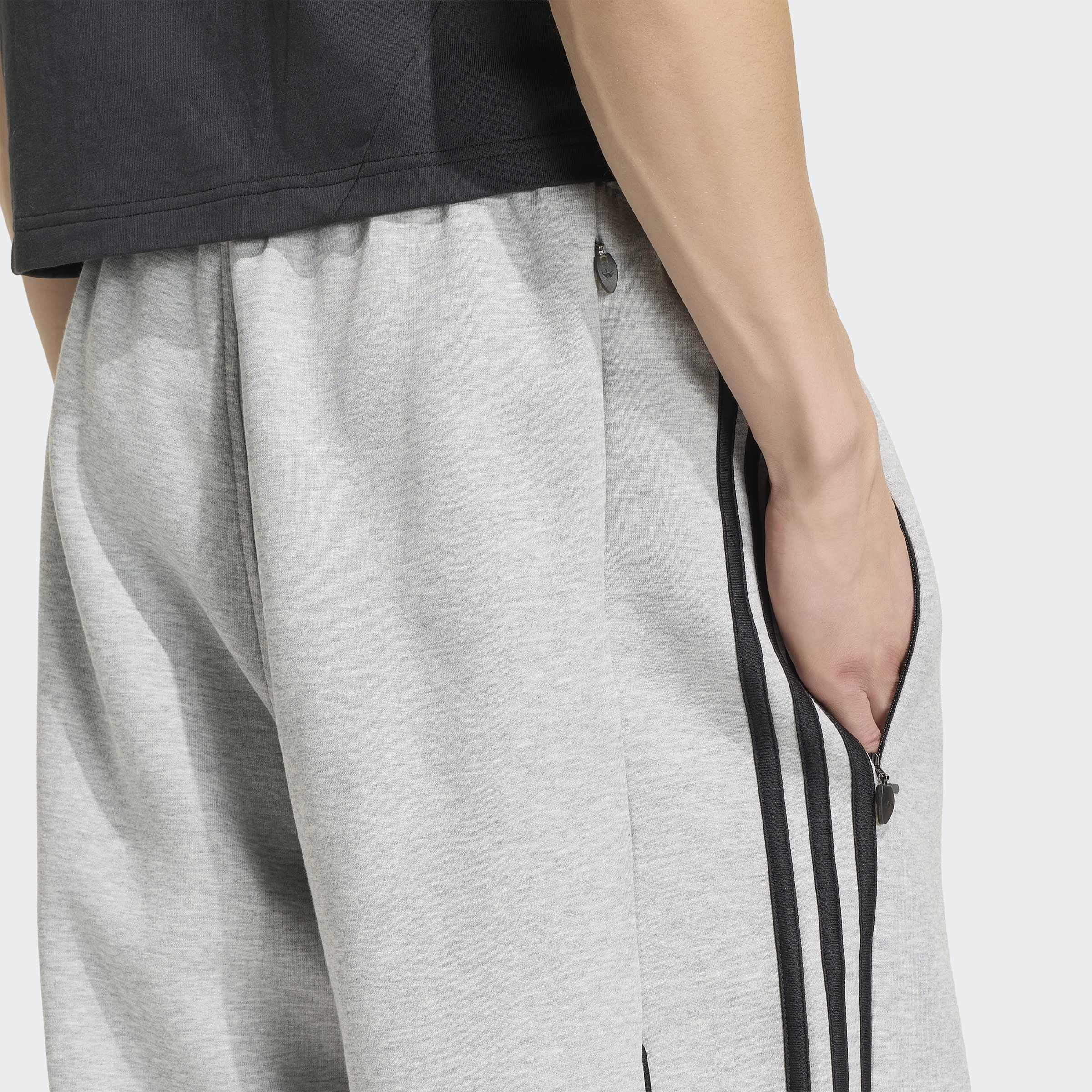 Spacer Teamgeist 26 Cutline Open Hem Tracksuit Bottoms, Grey, A701_ONE, large image number 2