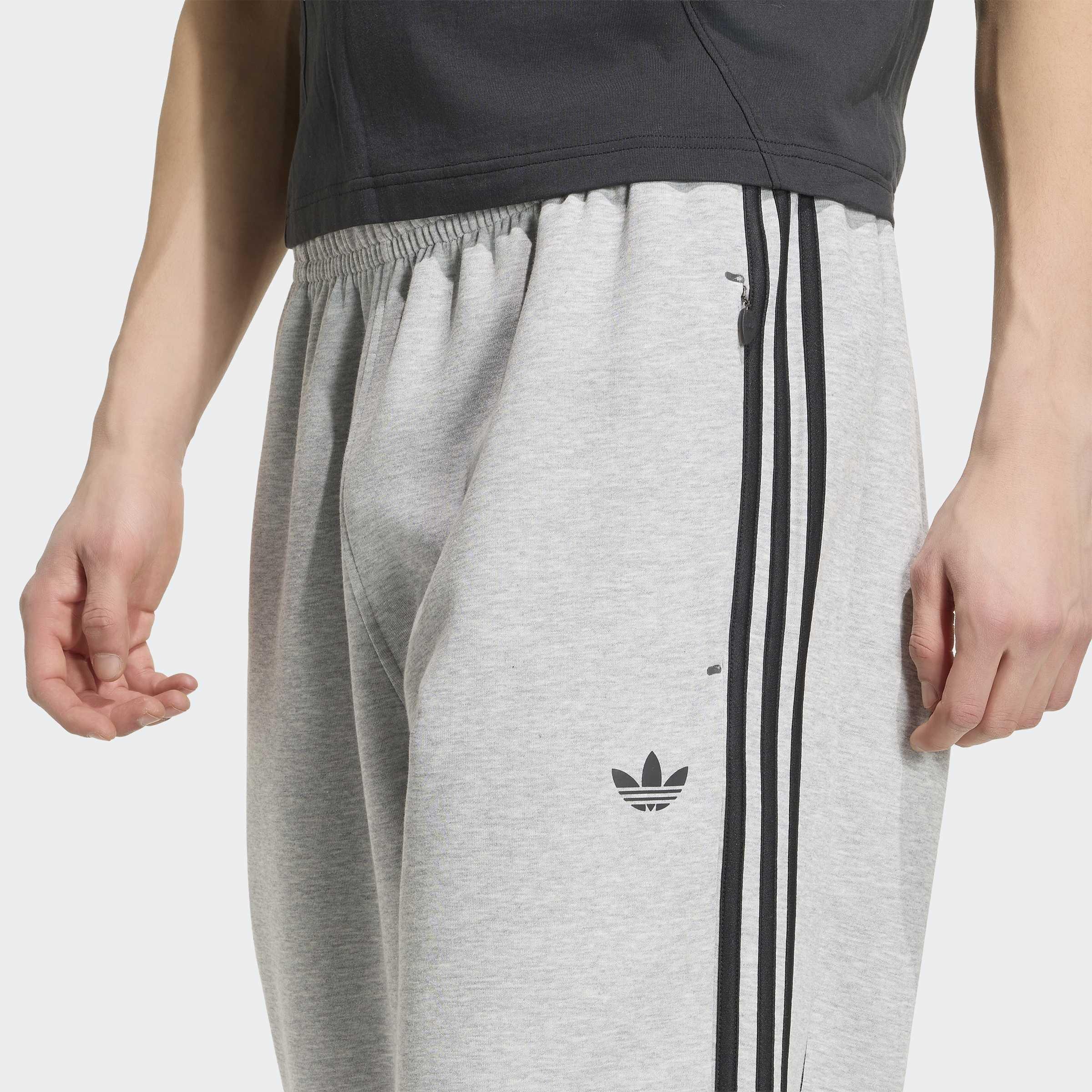 Spacer Teamgeist 26 Cutline Open Hem Tracksuit Bottoms, Grey, A701_ONE, large image number 3