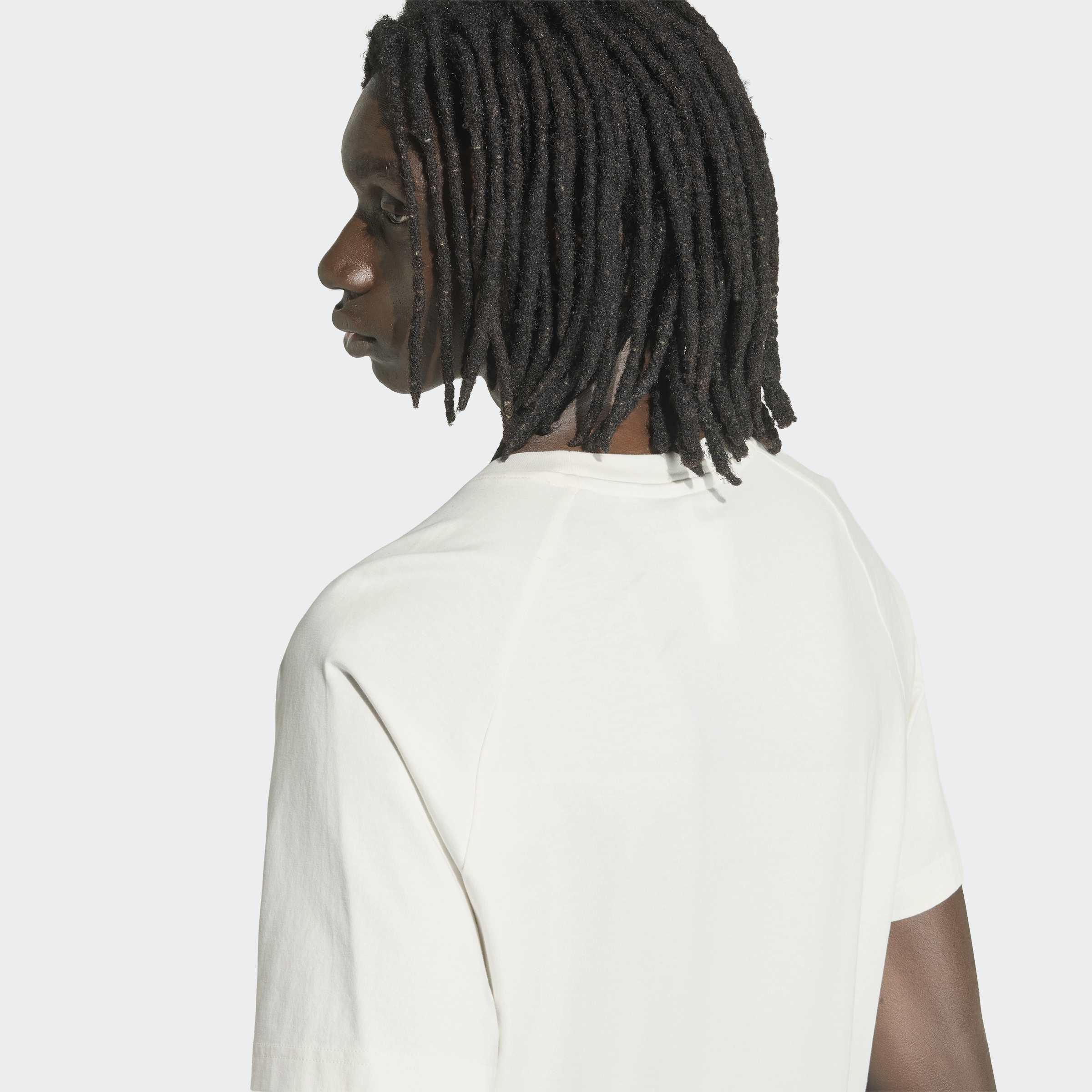 Chest Stripes T-Shirt, White, A701_ONE, large image number 3