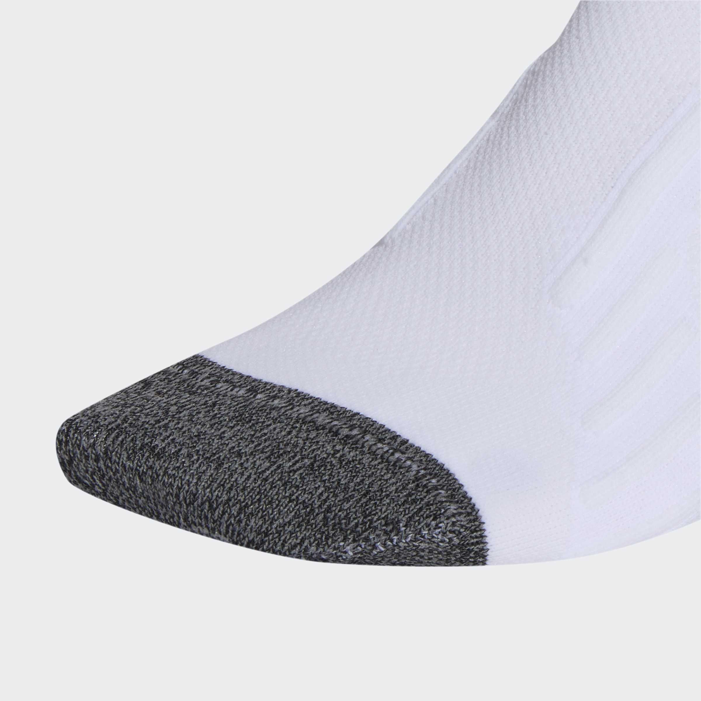 Unisex Running Comfy Crew Sock, White