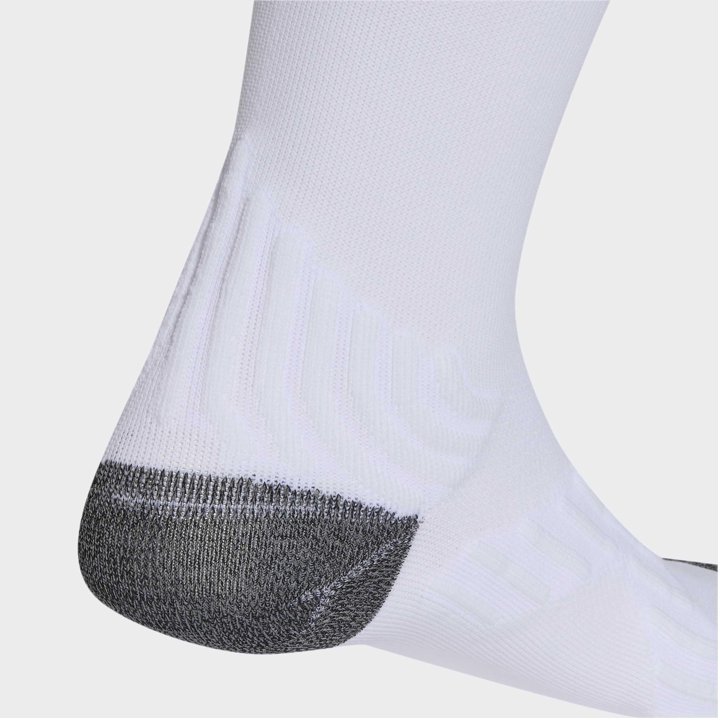Unisex Running Comfy Crew Sock, White, A701_ONE, large image number 2